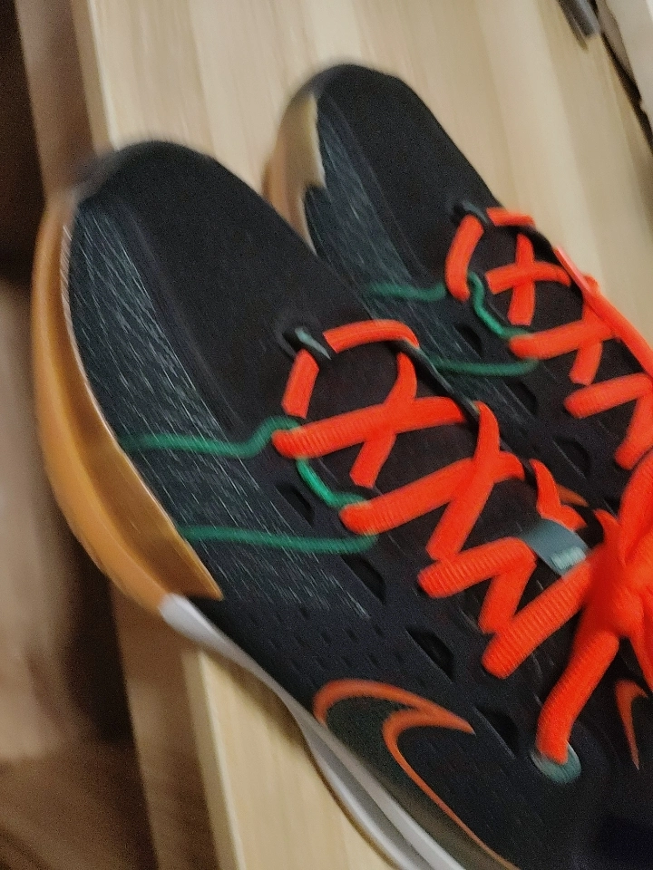 custom review-Nike Air Zoom G.T. Cut 3 Low Топ Баскетбольные кроссовки Унисекс Черный Оранжевый Зеленый