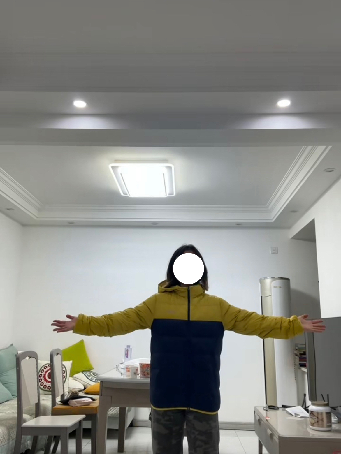 custom review-ASICS Пуховик Sports Performance 25 Зимний Тройная защита Легкий Желто-синий Многоцветный Подростки