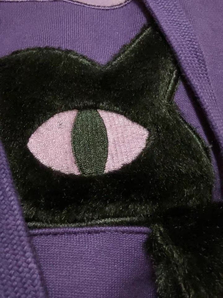 custom review-Guuka 23AW Свитшот Унисекс Фиолетовый