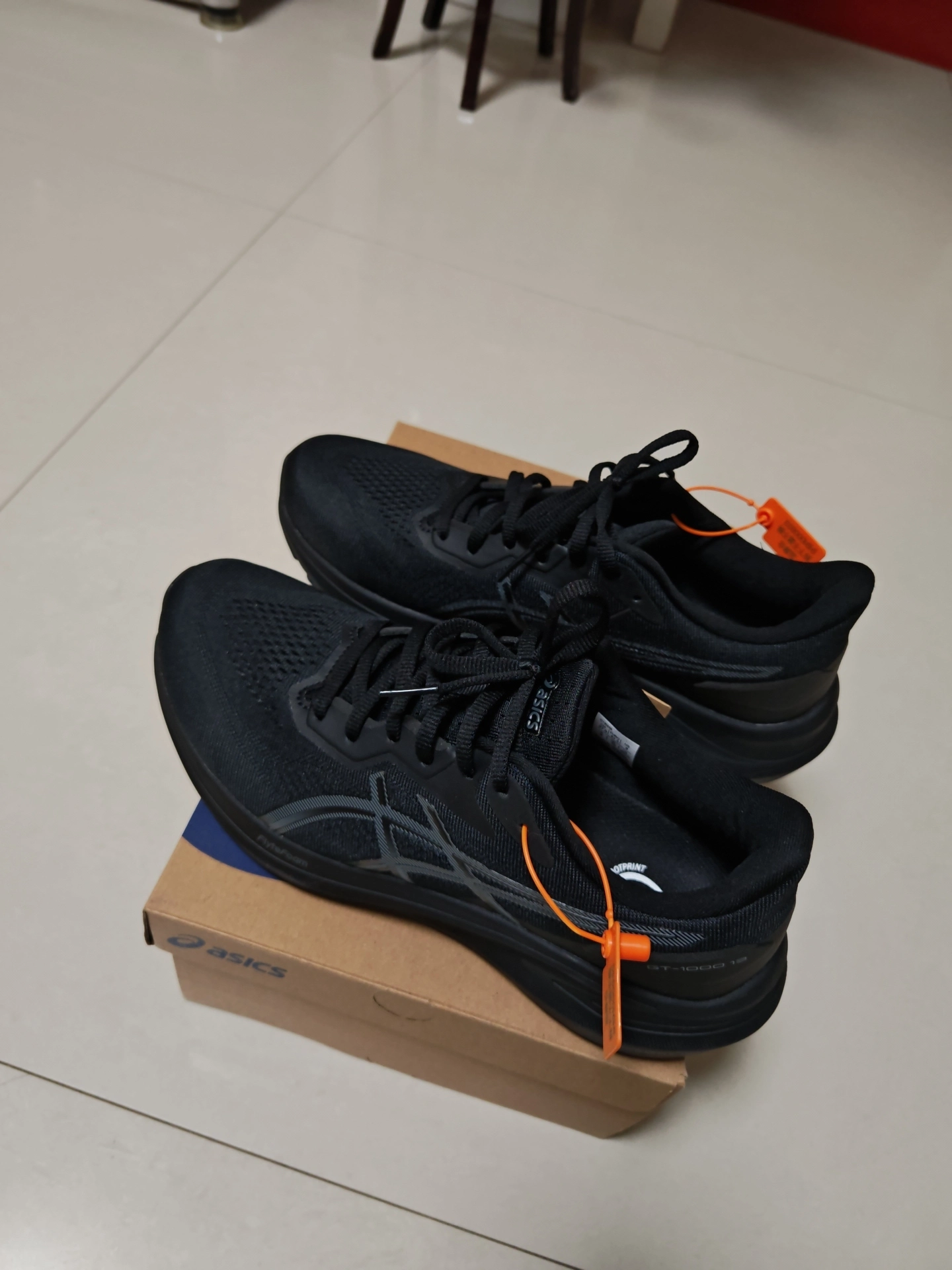 custom review-ASICS GT 1000 13 Амортизация Устойчивость к истиранию Дышащий Отскок Низкий Топ Тренировки Спринт Беговые кроссовки Мужской Черный