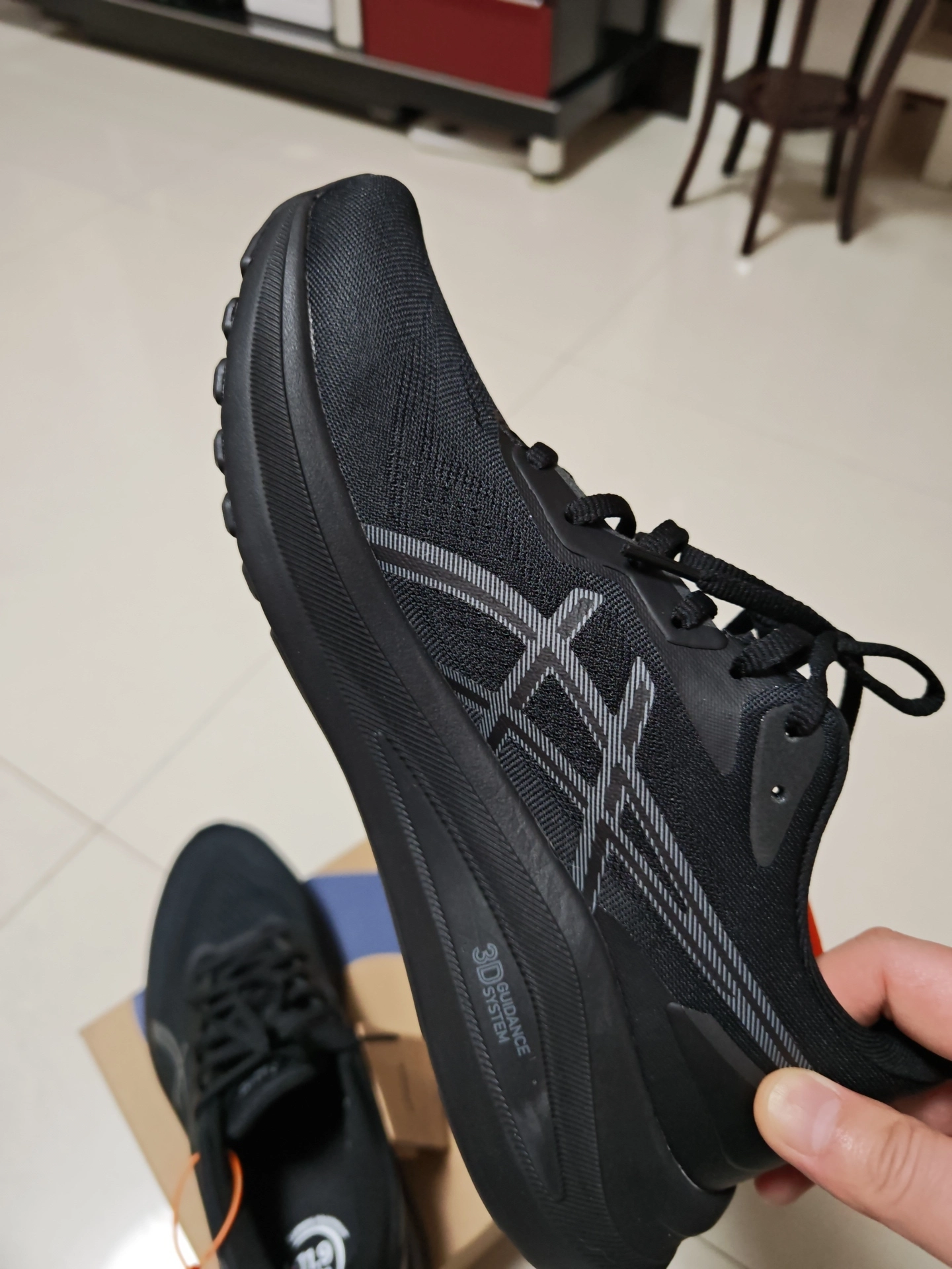 custom review-ASICS GT 1000 13 Амортизация Устойчивость к истиранию Дышащий Отскок Низкий Топ Тренировки Спринт Беговые кроссовки Мужской Черный