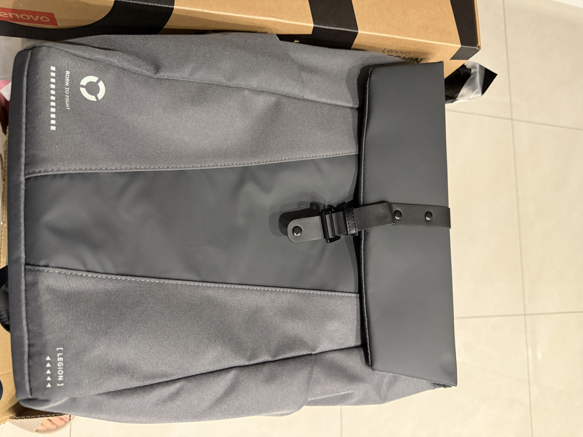 custom review-Lenovo Полиэстер Ноутбук Сумка Большая Унисекс Черная + Серая