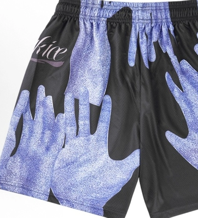 custom review-BKCXZICE Спортивные шорты Унисекс Лето Пальма Команда Тема Тренировочные штаны