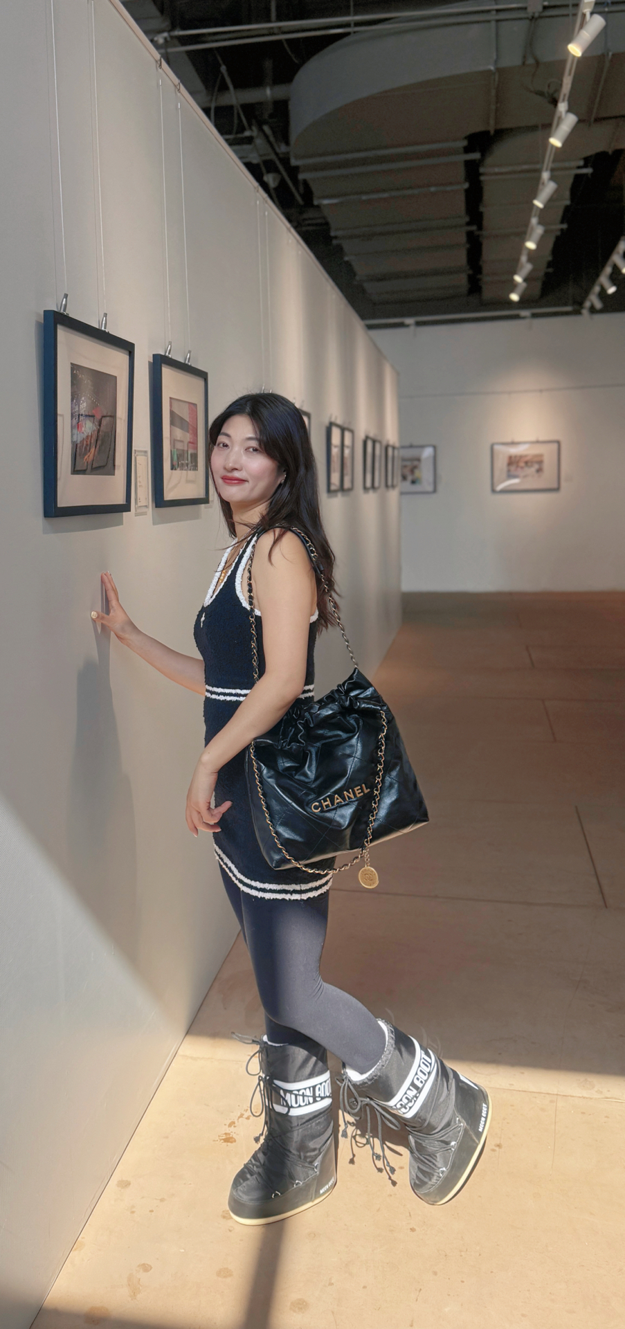 custom review-MOON BOOT Crew Сноубутсы Унисекс Черный