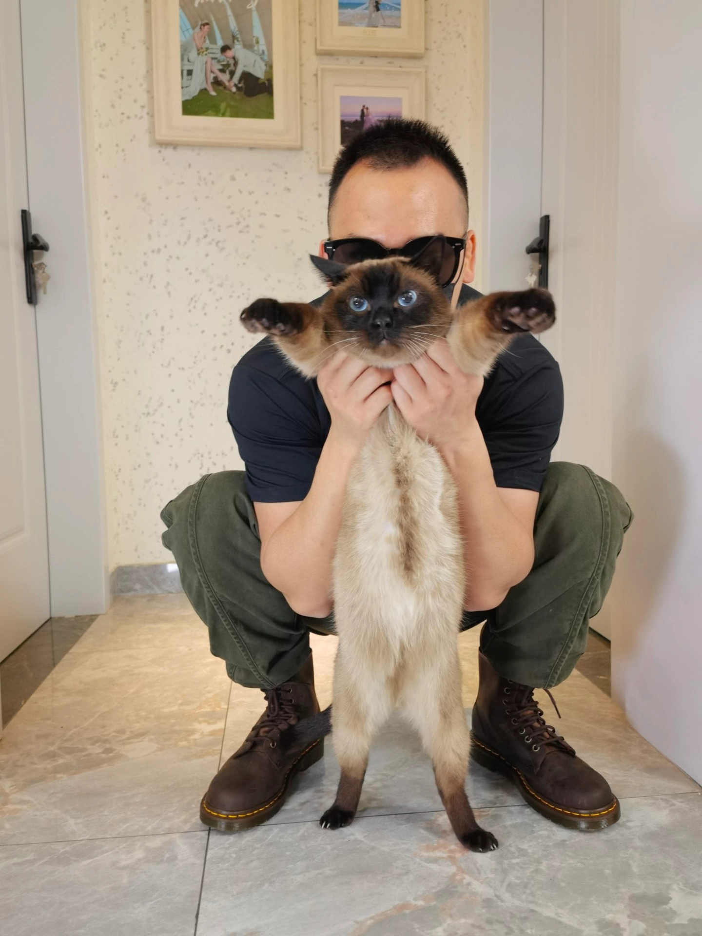 custom review-Dr.Martens 1460 Короткий Мартин Ботинок Унисекс Коричневый