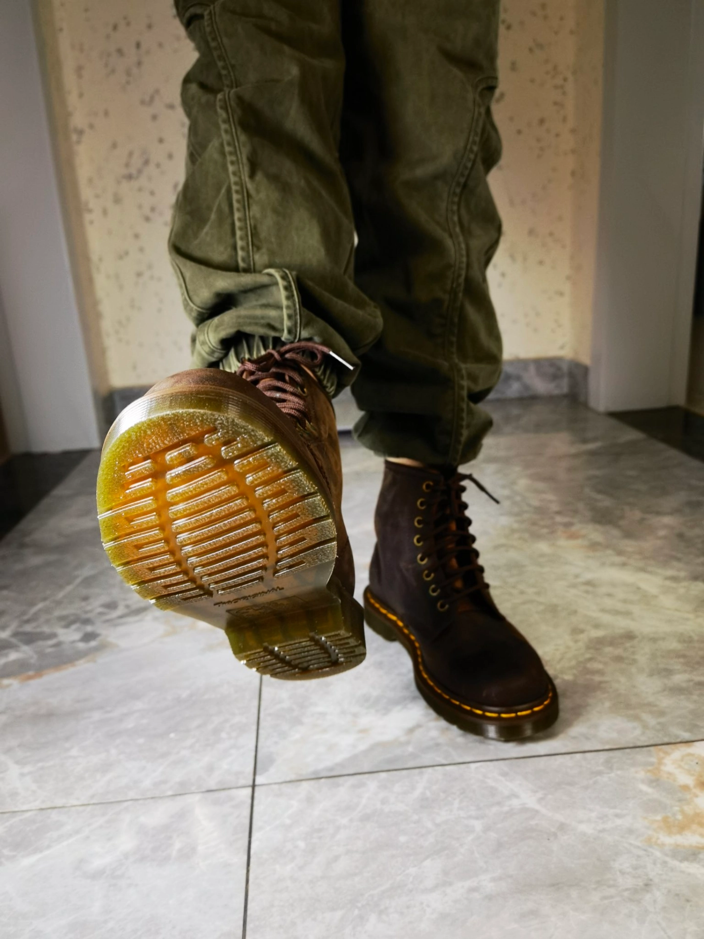 custom review-Dr.Martens 1460 Короткий Мартин Ботинок Унисекс Коричневый