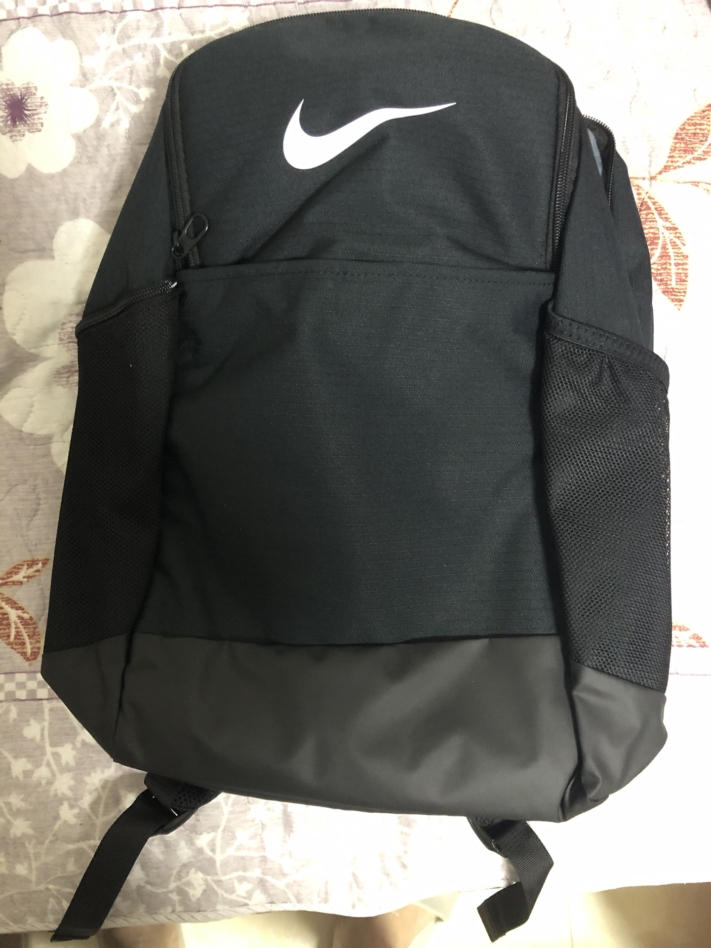 custom review-Nike Полиэстер Рюкзак Стандартный (Standard) Унисекс Черный