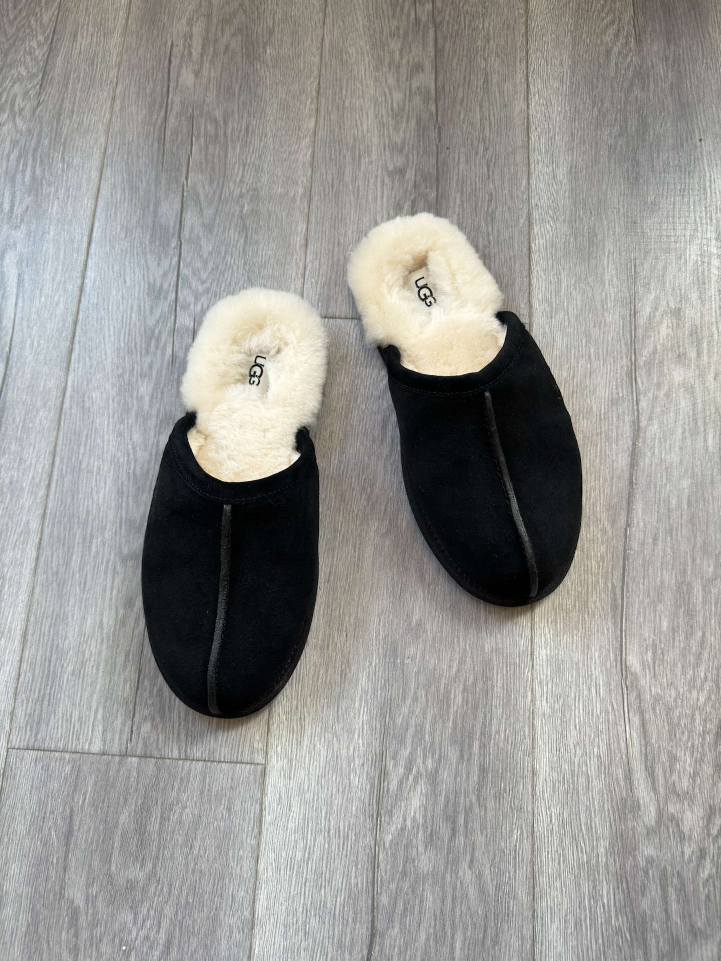 custom review-UGG Износостойкие Домашние тапочки Мужские Черные