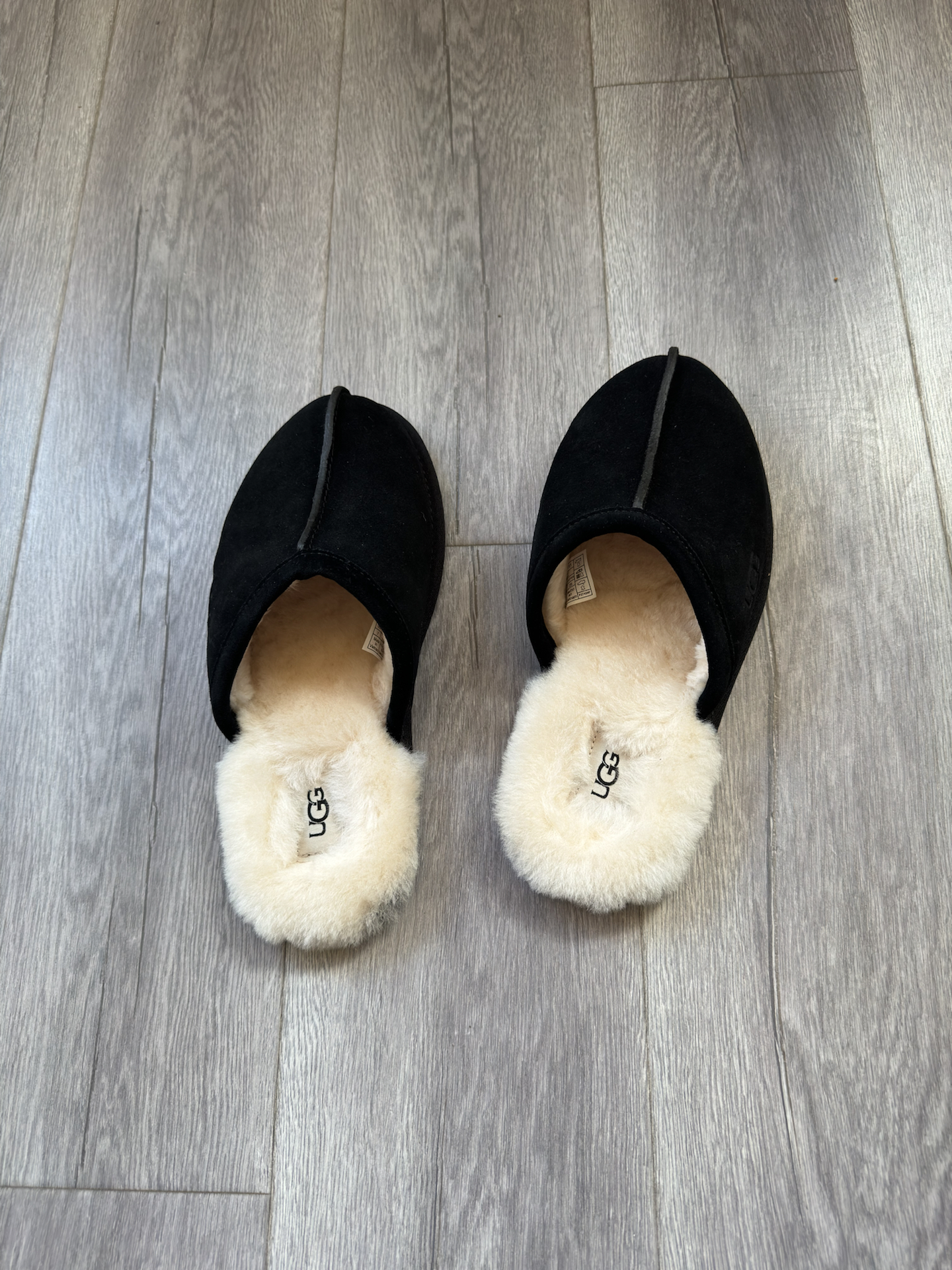 custom review-UGG Износостойкие Домашние тапочки Мужские Черные