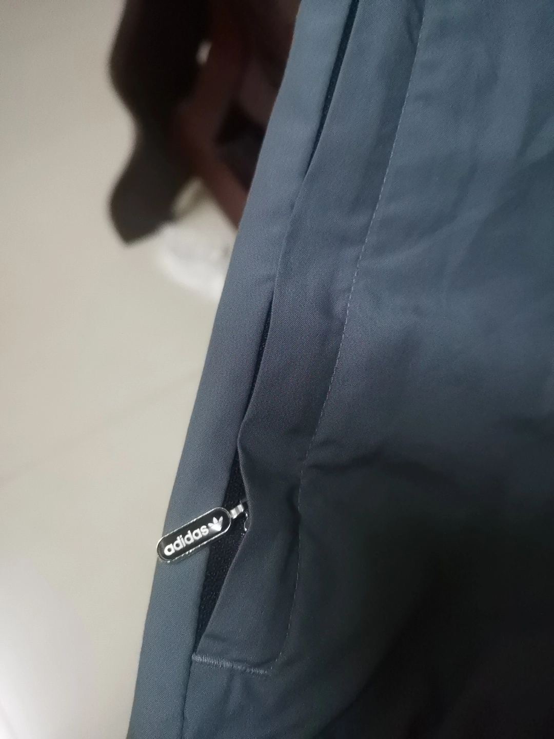 custom review-Adidas Originals FASHION TP Темно-циановые Мужские спортивные брюки