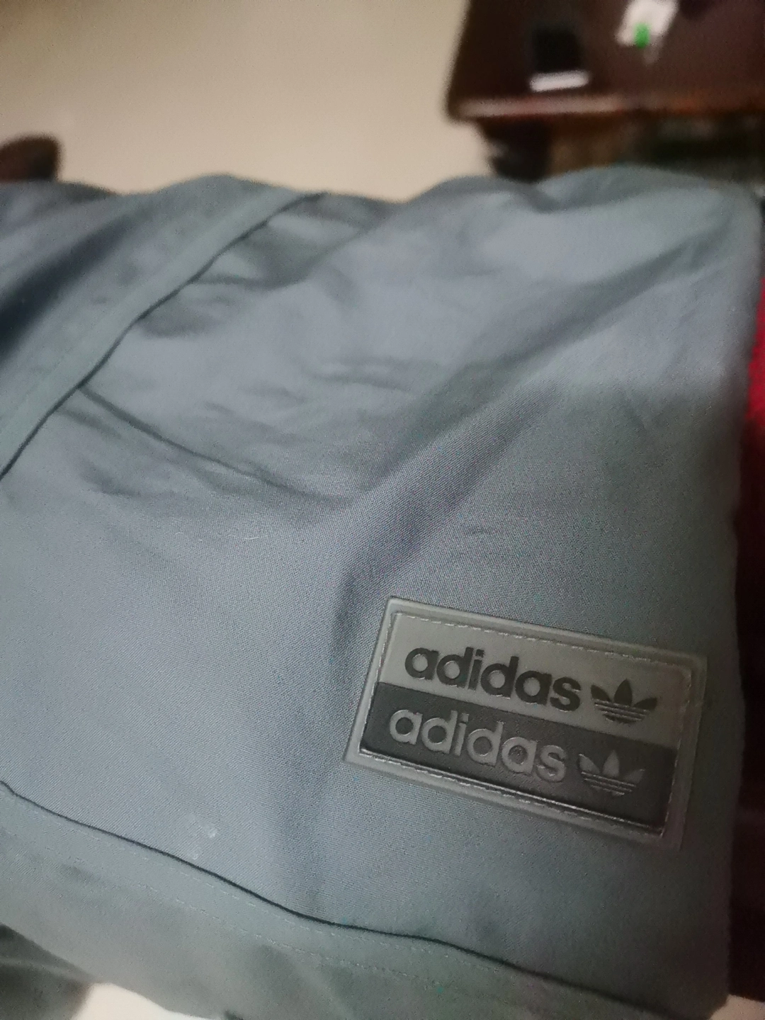 custom review-Adidas Originals FASHION TP Темно-циановые Мужские спортивные брюки