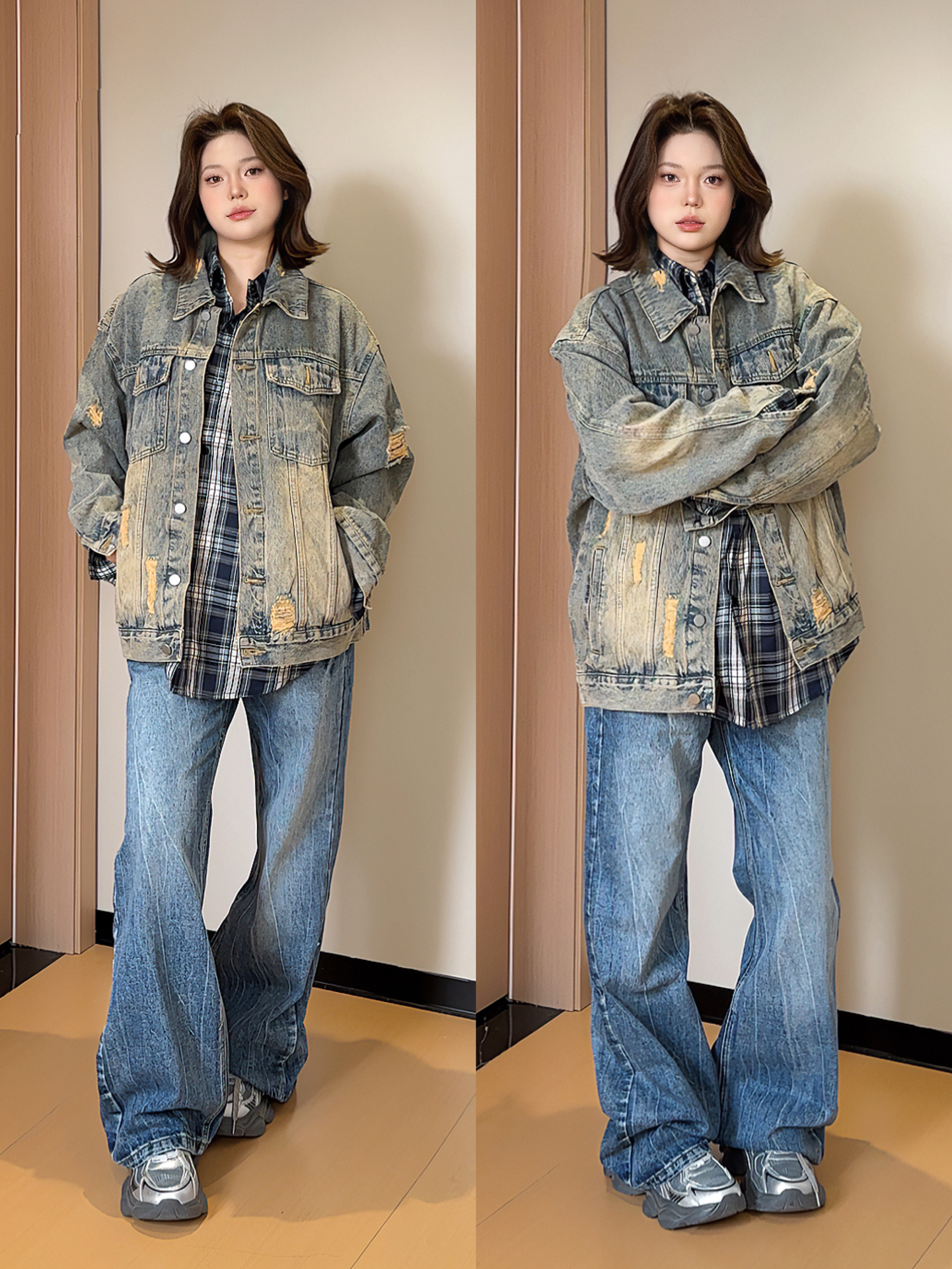 ⛰️ 这样穿好酷 牛仔控的万能穿搭!