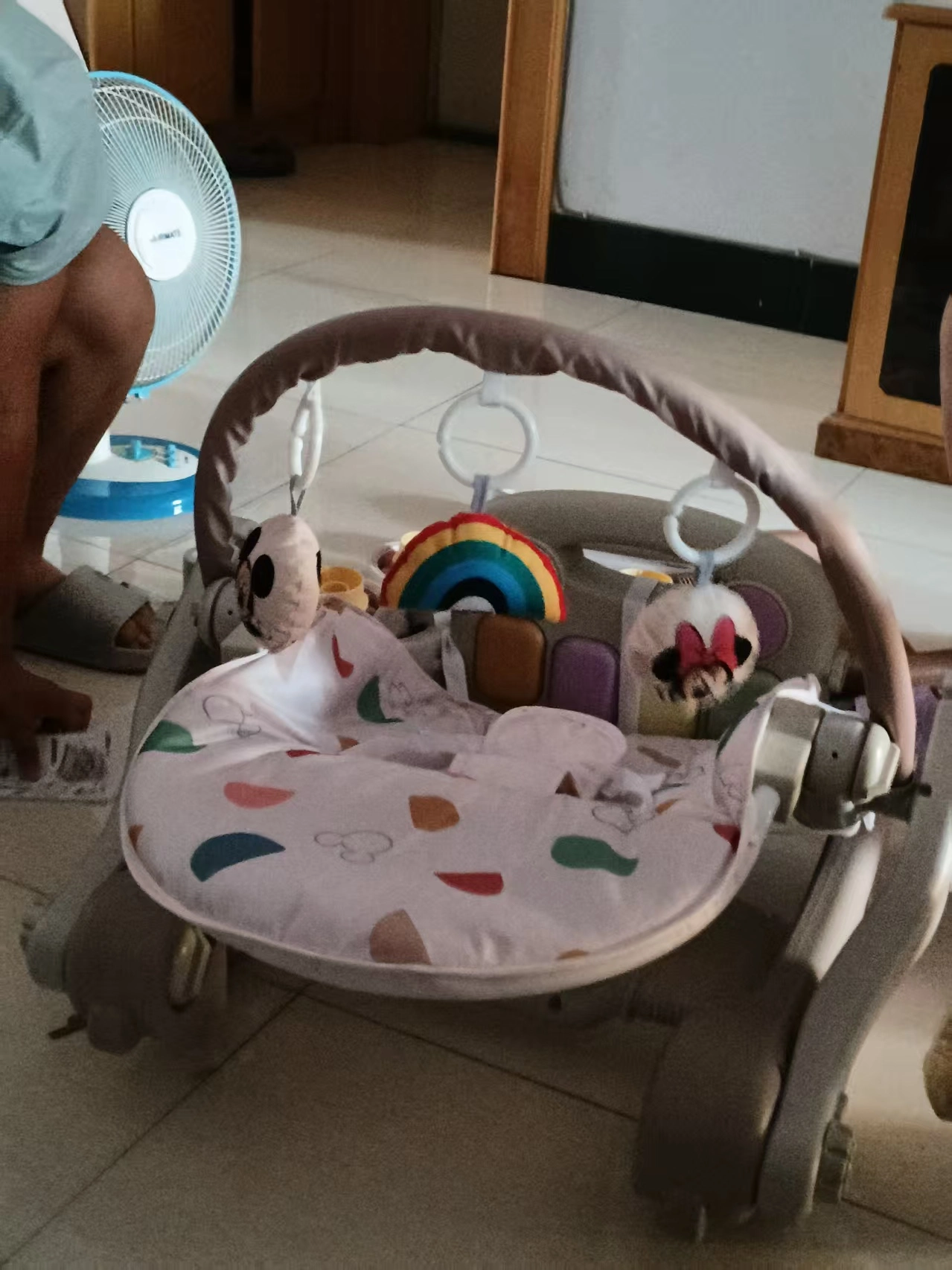 custom review-Disney Новорожденные до 3 лет Малыши Гладильные кресла Фитнес-рамки и Помощники для сна Развивающие игрушки