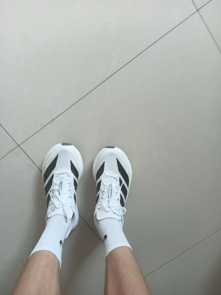 custom review-Adidas Adizero Boston 13 Slip-Resistant Низкий Топ Тренировочные Марафон Беговые Кроссовки Мужские Белый Черный