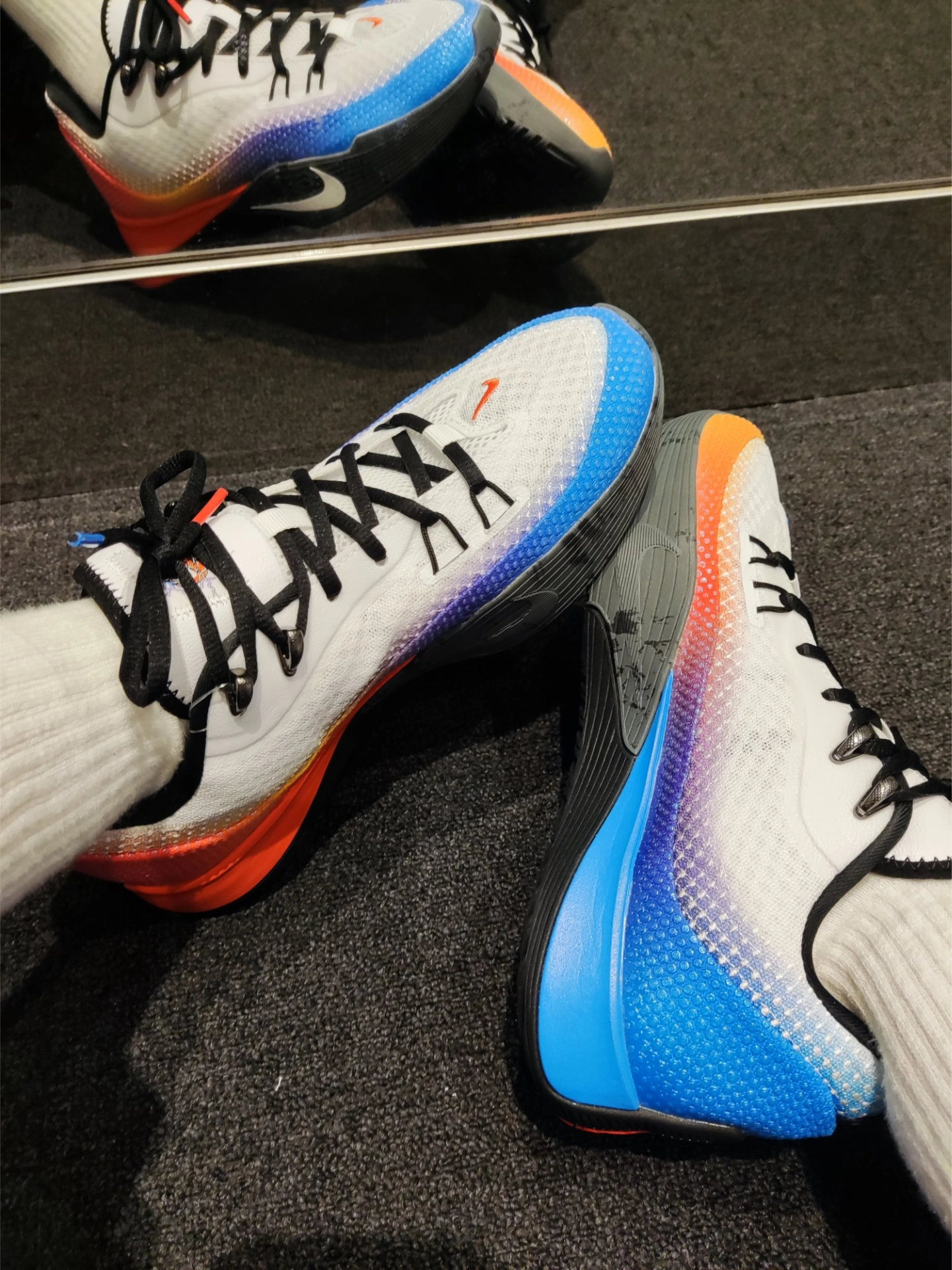 全新nike s.t. flare 鸳鸯篮球鞋🏀