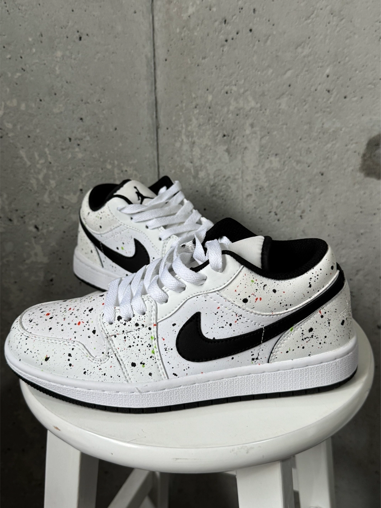 jordan air 1斑斓,水彩泼墨天生焦点!