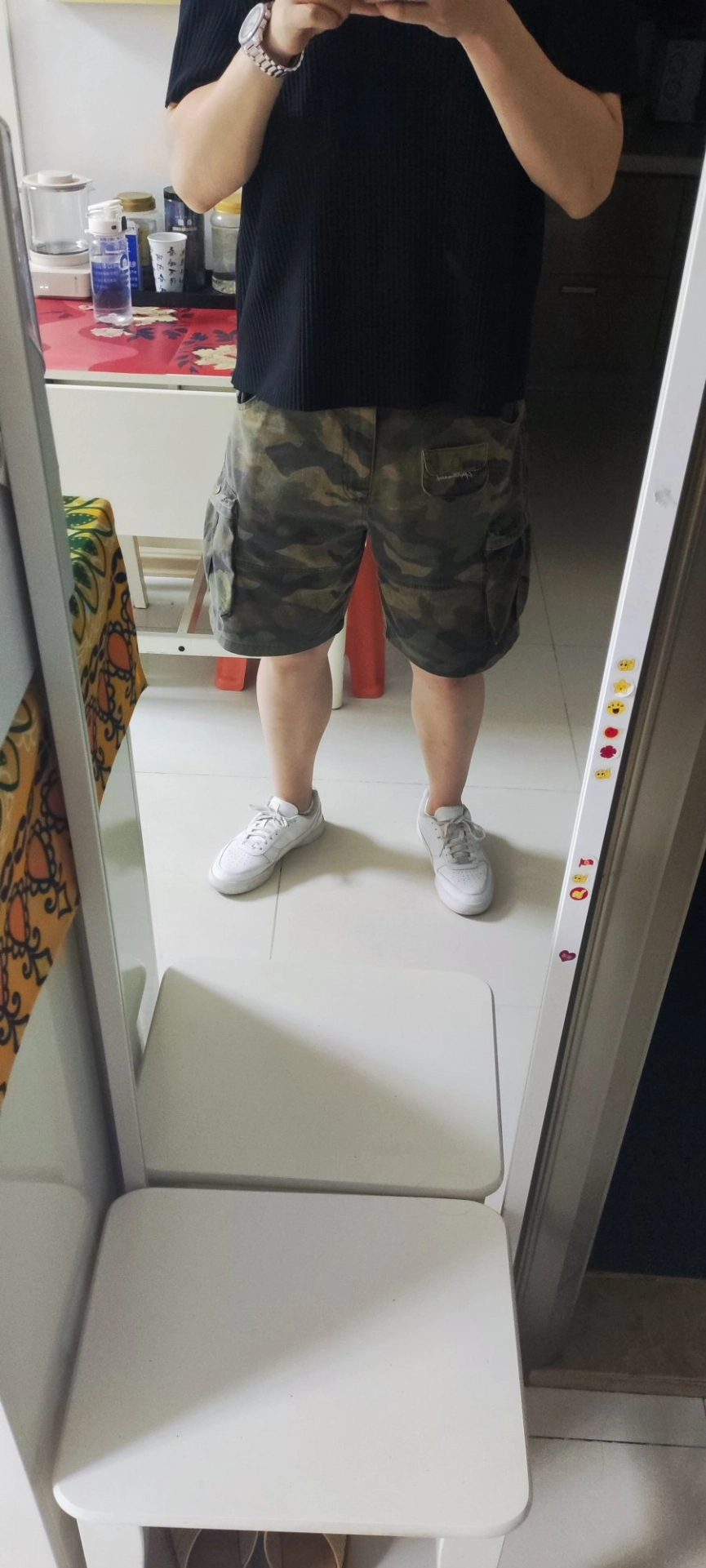 custom review-UNTILWERICH Рабочая одежда Камуфляж Шорты Унисекс Повседневный И Универсальный