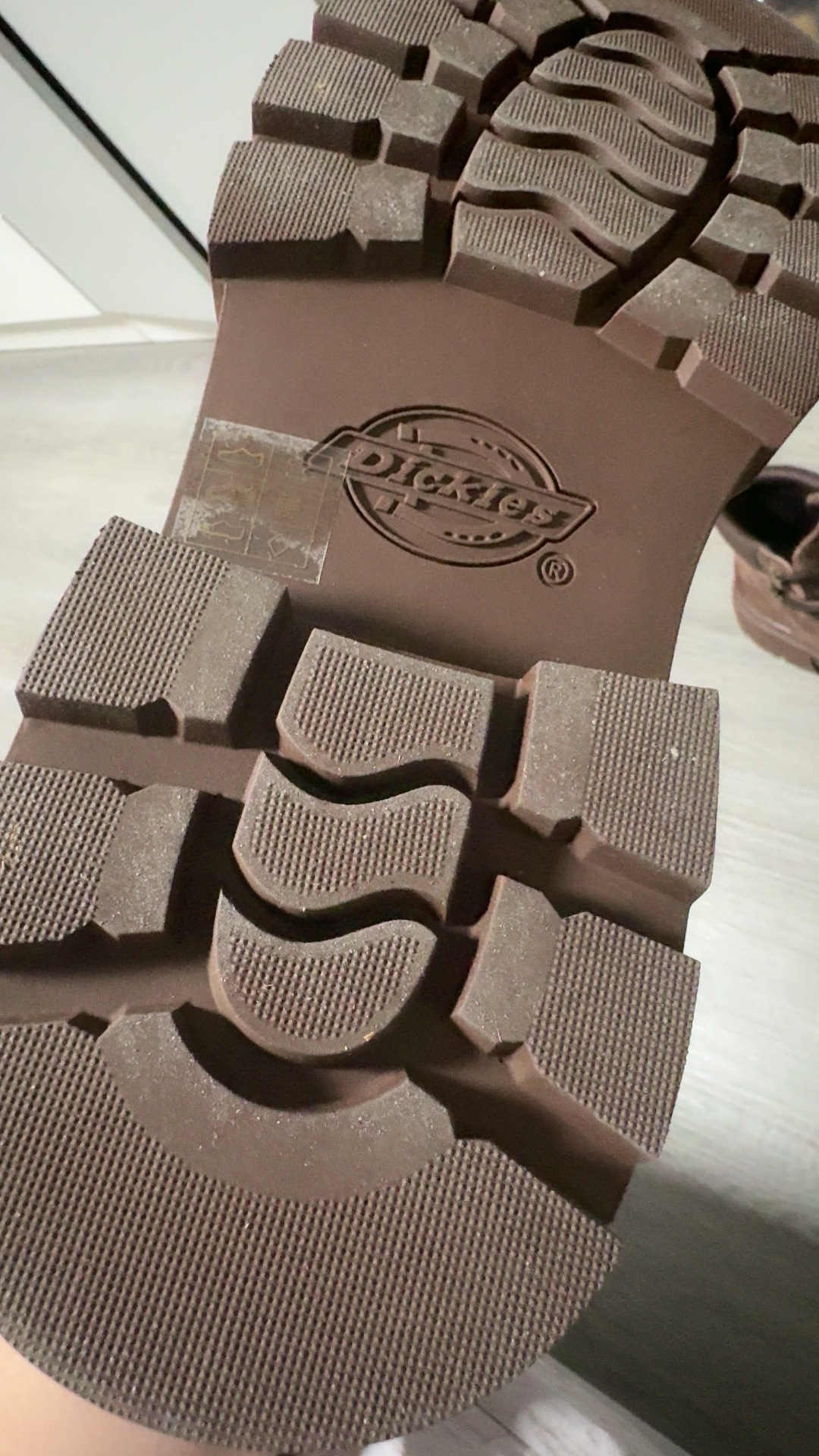 custom review-Dickies Короткий MID Голень Мартин Boot Мужской Стиль Майярд Коричневый