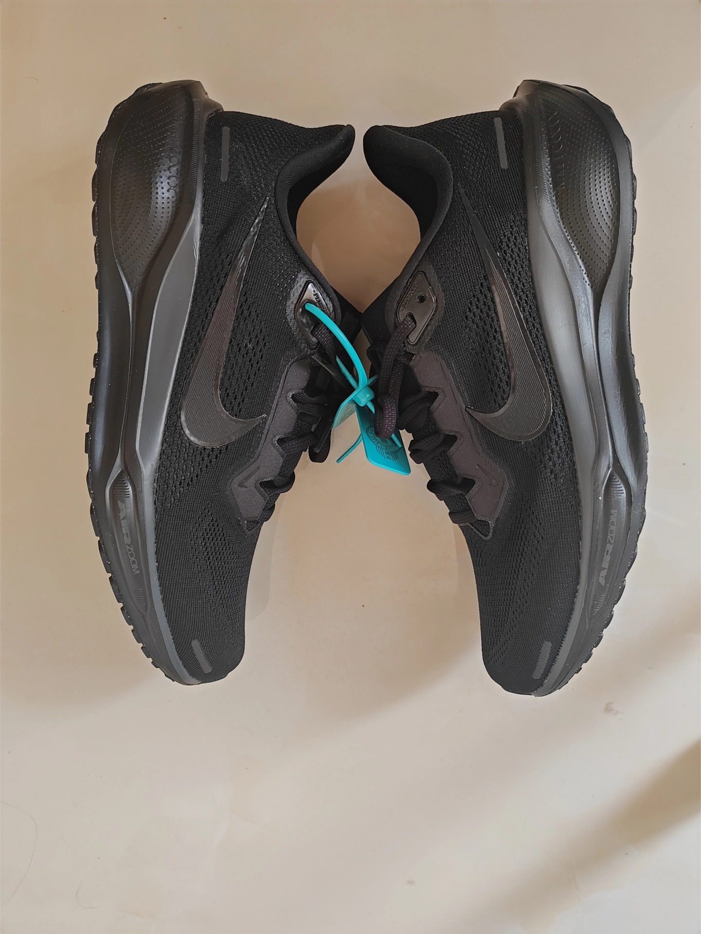 custom review-Nike Pegasus 41 Амортизация и Дышащий Низкий Топ Беговые кроссовки Мужские Черные