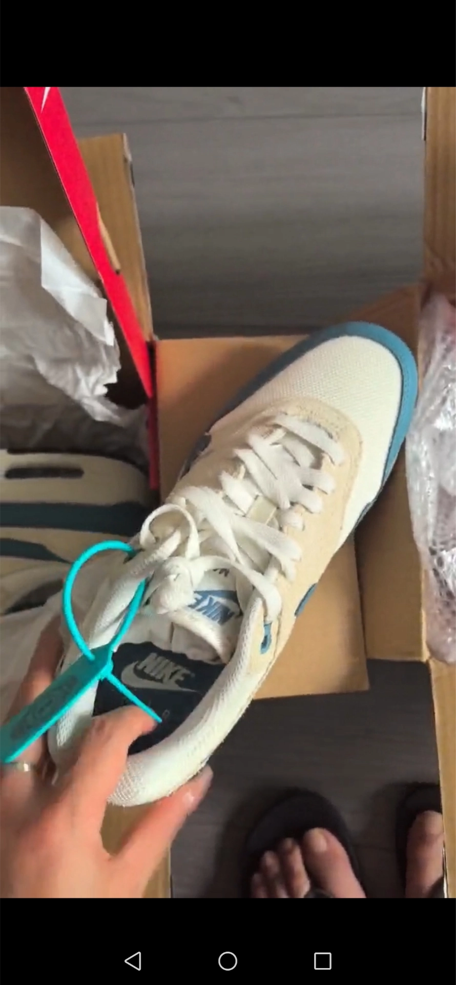 custom review-Nike Air Max 1 Low Топ Casual Мужской Синий Серый