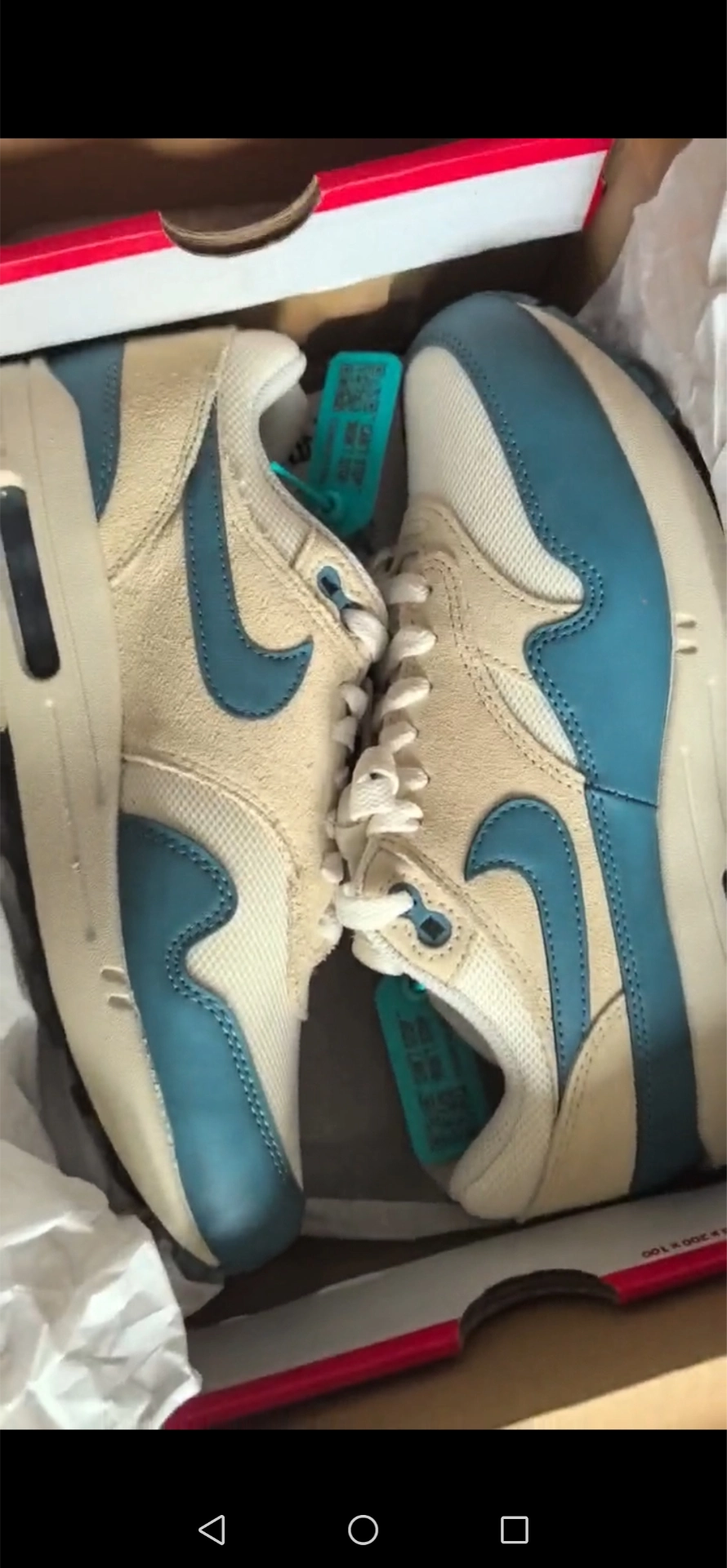 custom review-Nike Air Max 1 Low Топ Casual Мужской Синий Серый