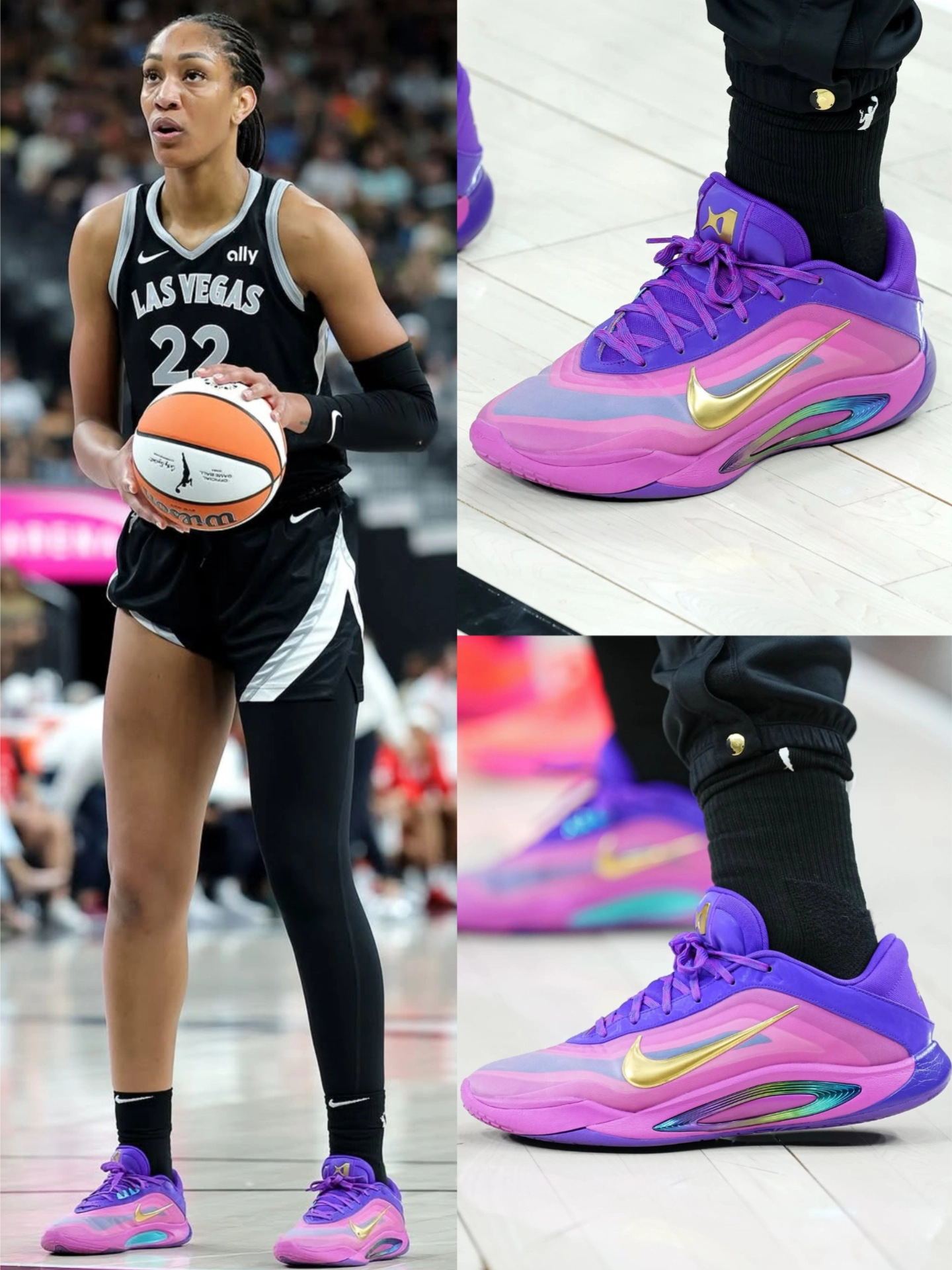 女王签名鞋,同时也是老詹公主的战靴👟