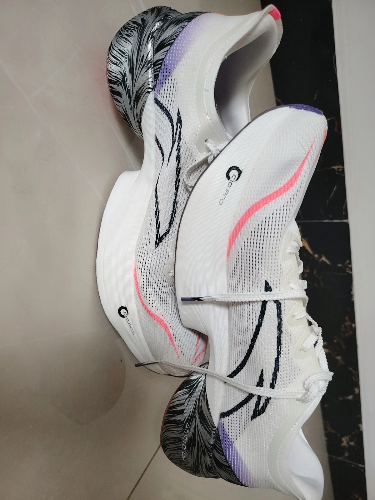 custom review-Anta C10 Pro противоскользящий и дышащий низкий топ с двойным слоем азотной технологии подошва для марафонских гонок