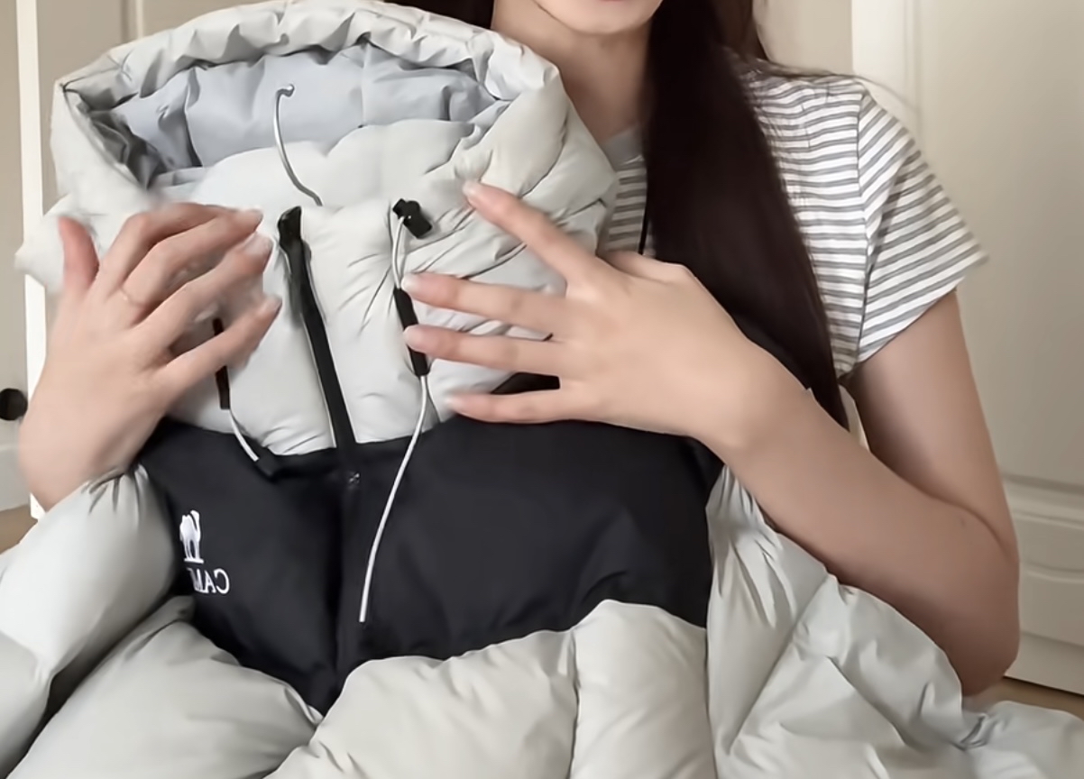 custom review-CAMEL Антистатический Многоцветный Ветрозащитный С капюшоном Пуховая куртка Термостатический Пуховик Унисекс