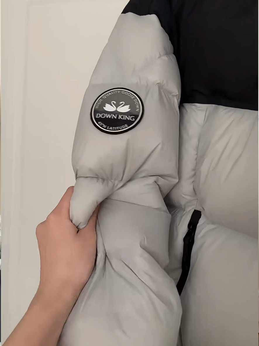 custom review-CAMEL Антистатический Многоцветный Ветрозащитный С капюшоном Пуховая куртка Термостатический Пуховик Унисекс