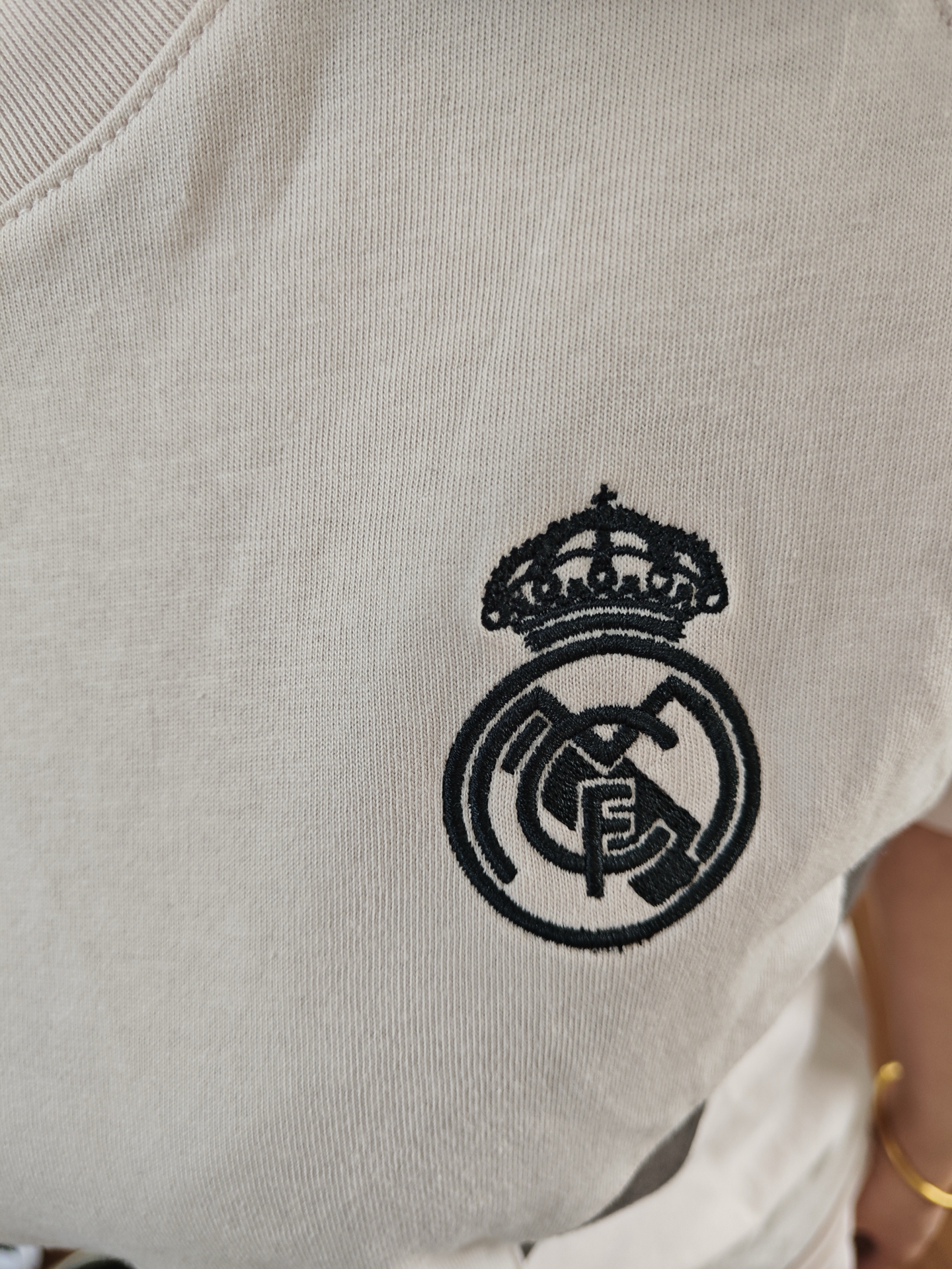 custom review-Adidas Originals Real Madrid T-Shirt T-Shirt Мужской Темный Фотиния Серый