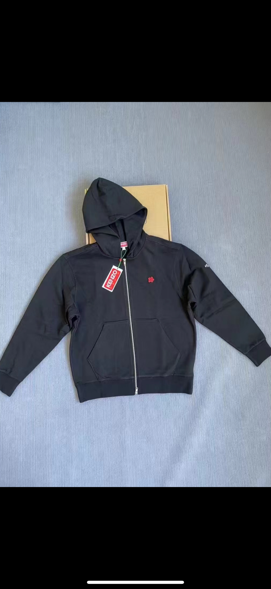 custom review-KENZO FW24 Толстовка Мужской Черный