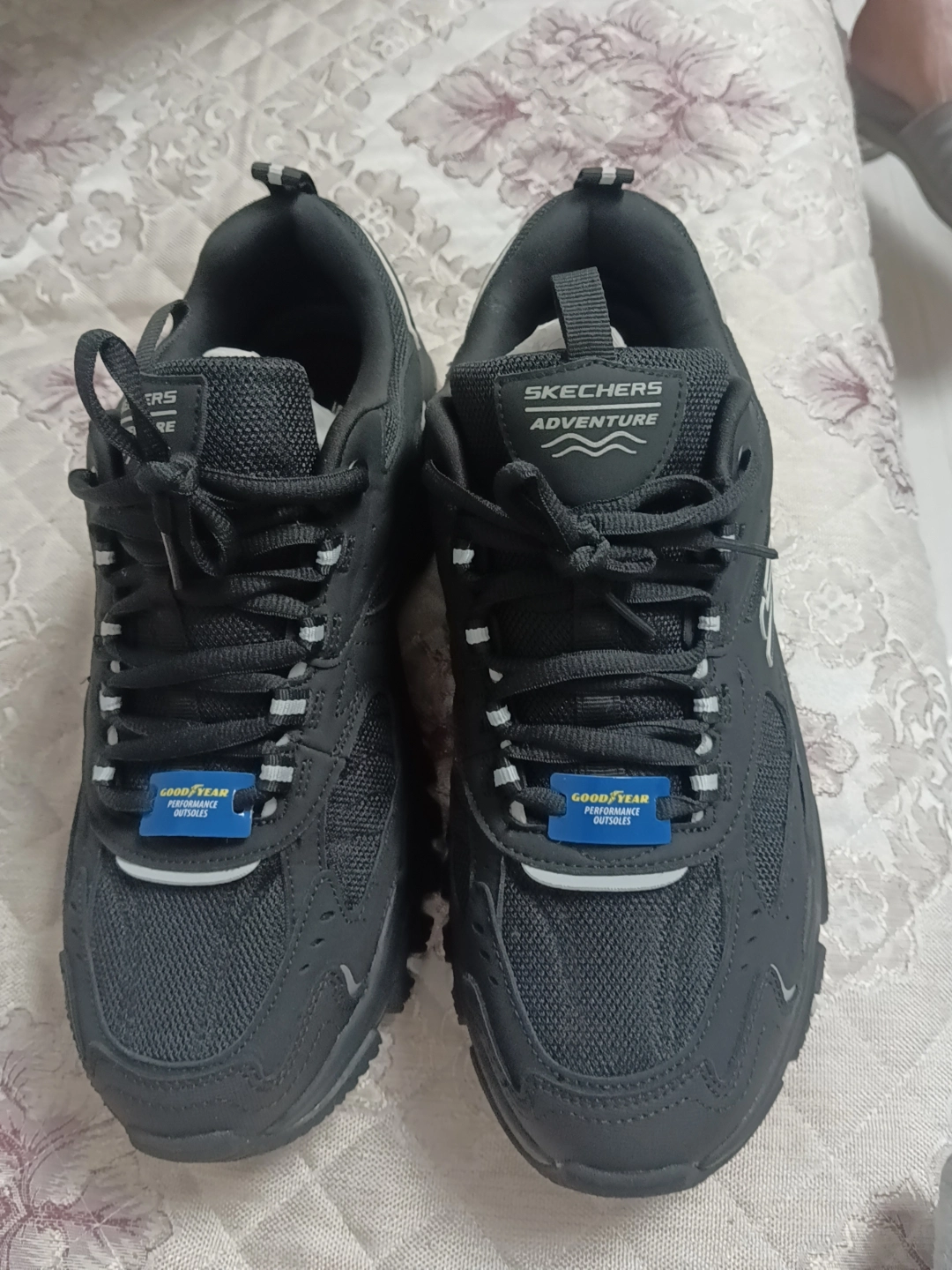 custom review-Skechers Низкие кеды походная обувь мужская черная
