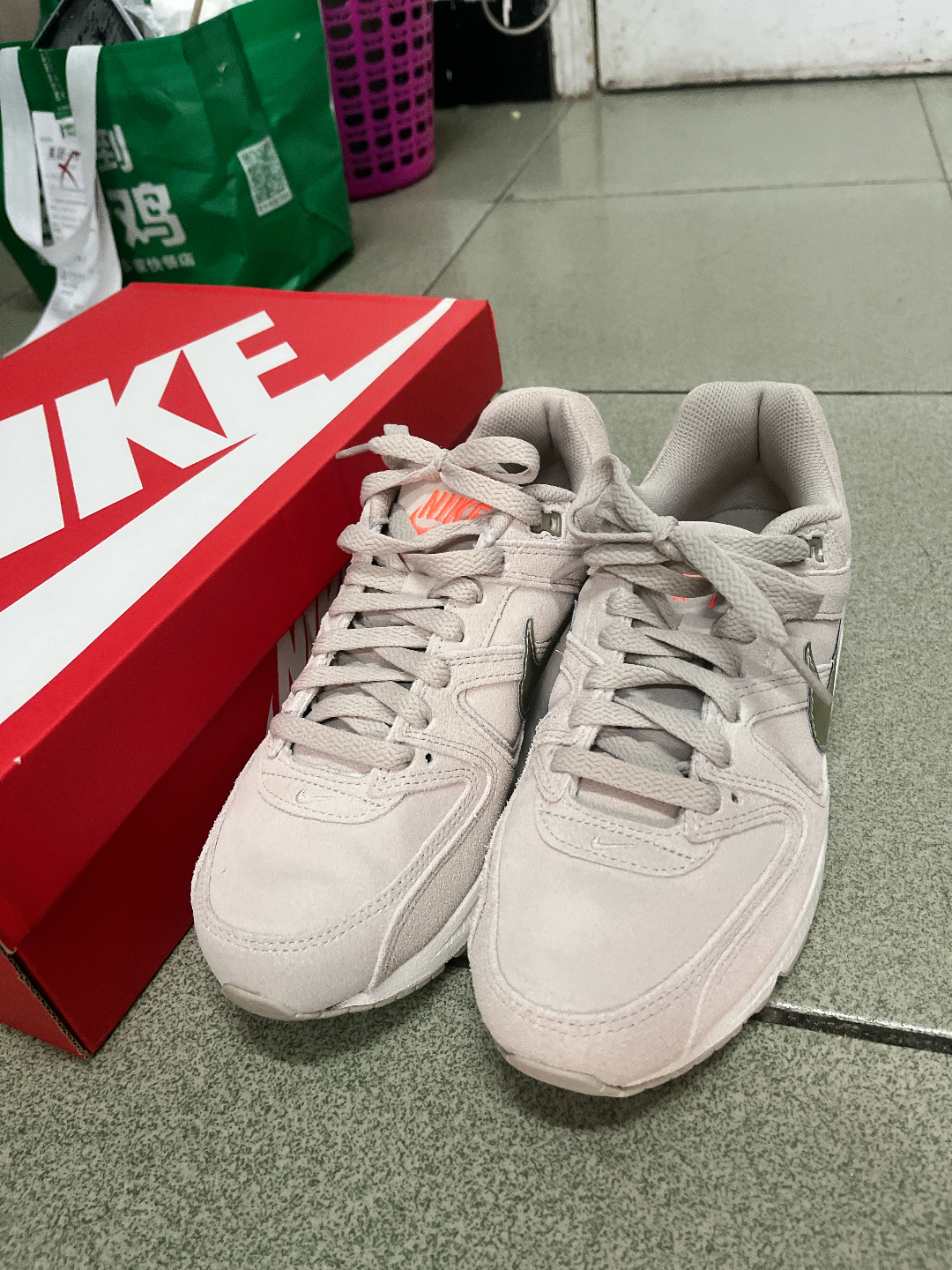 custom review-Nike Air Max Command Low Топ Air Cushion Повседневный Городской Коммутер Беговые кроссовки Женские Хаки