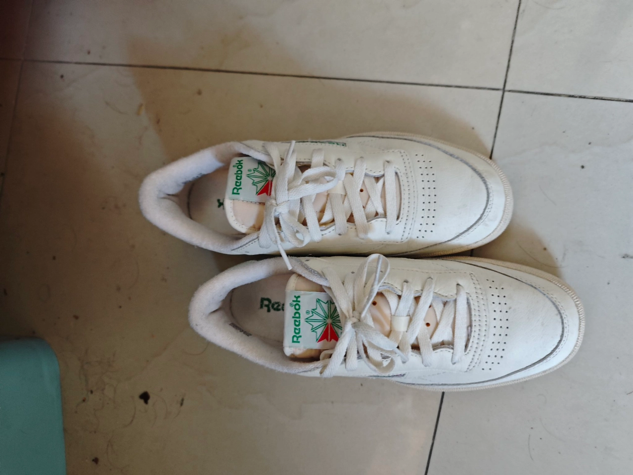 custom review-Reebok CLUB C 85 VINTAGE Устойчивые к истиранию Легкие и Дышащие Низкие Кроссовки для скейтбординга Унисекс Экрю