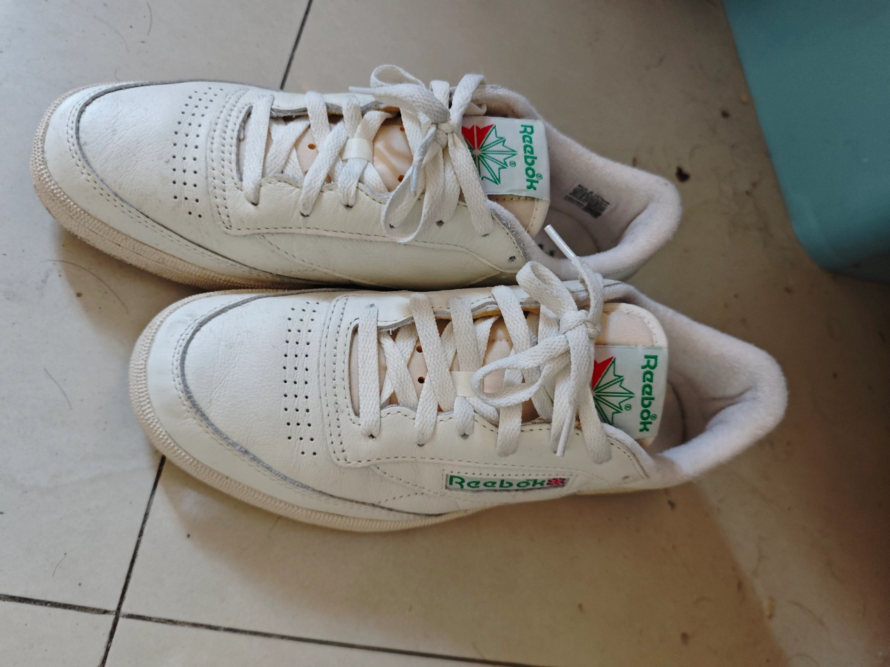 custom review-Reebok CLUB C 85 VINTAGE Устойчивые к истиранию Легкие и Дышащие Низкие Кроссовки для скейтбординга Унисекс Экрю