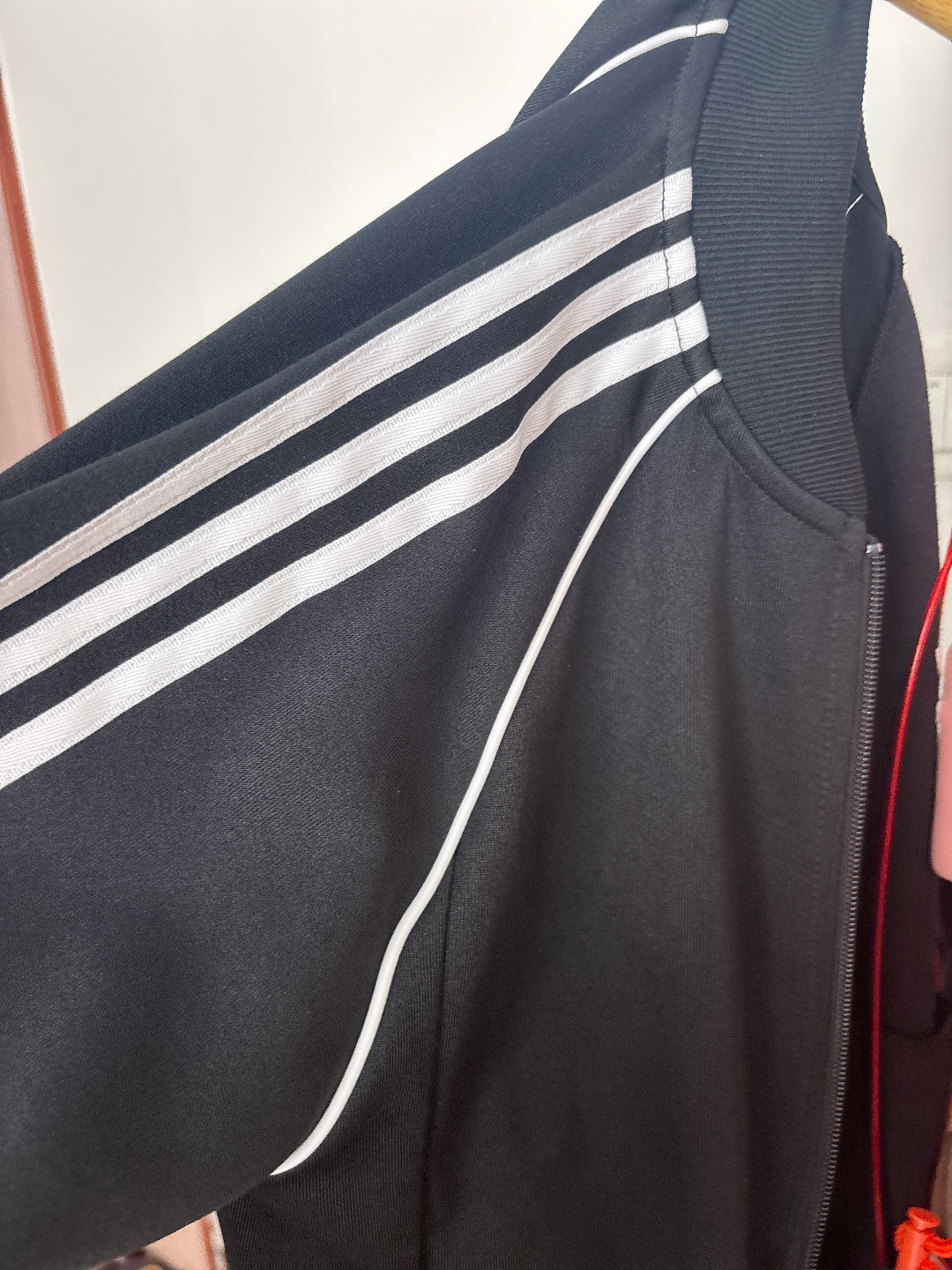 custom review-Adidas Originals SST TRACK Куртка Мужская Черная