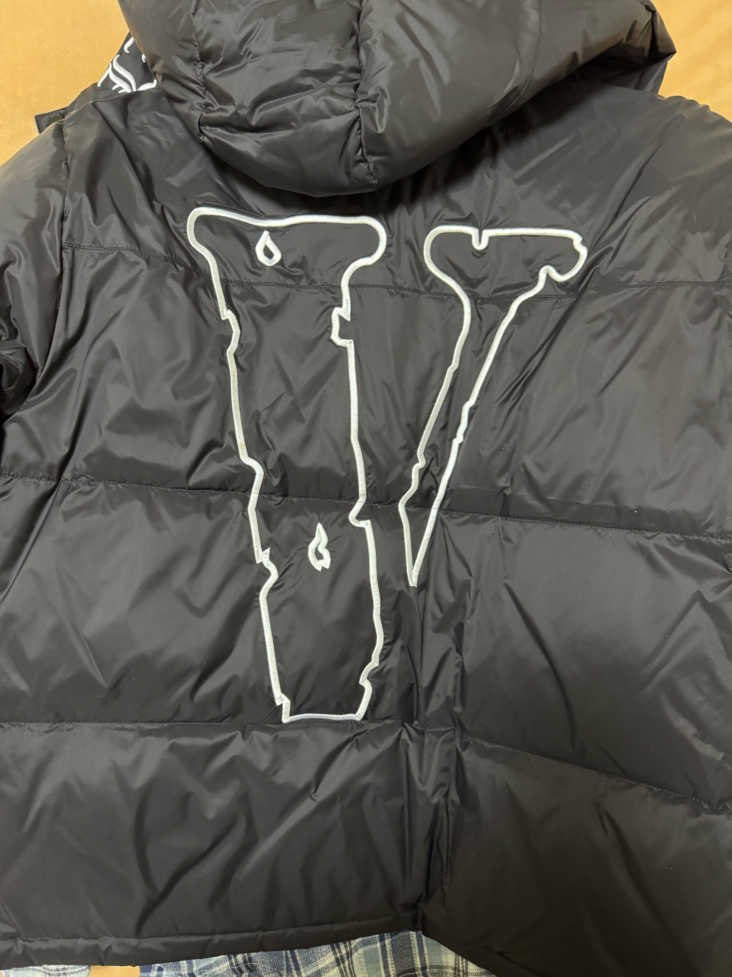 custom review-VLONE Пуховик Зимний Унисекс Черный Белый