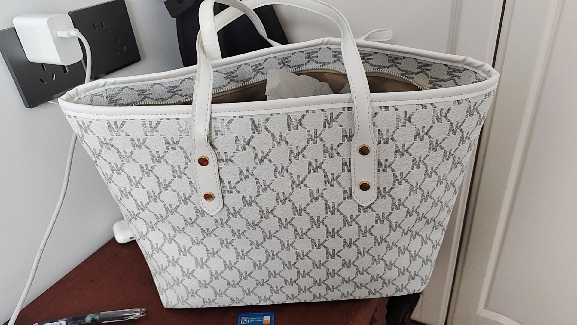 custom review-DANCANG ПУ (полиуретан) Сумка-тоут Сумка через плечо Большая Женская Черная Бежевая Кофейная