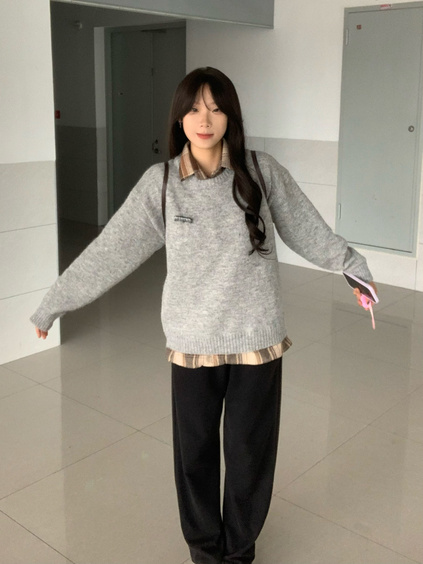 早八卫衣懒人穿搭