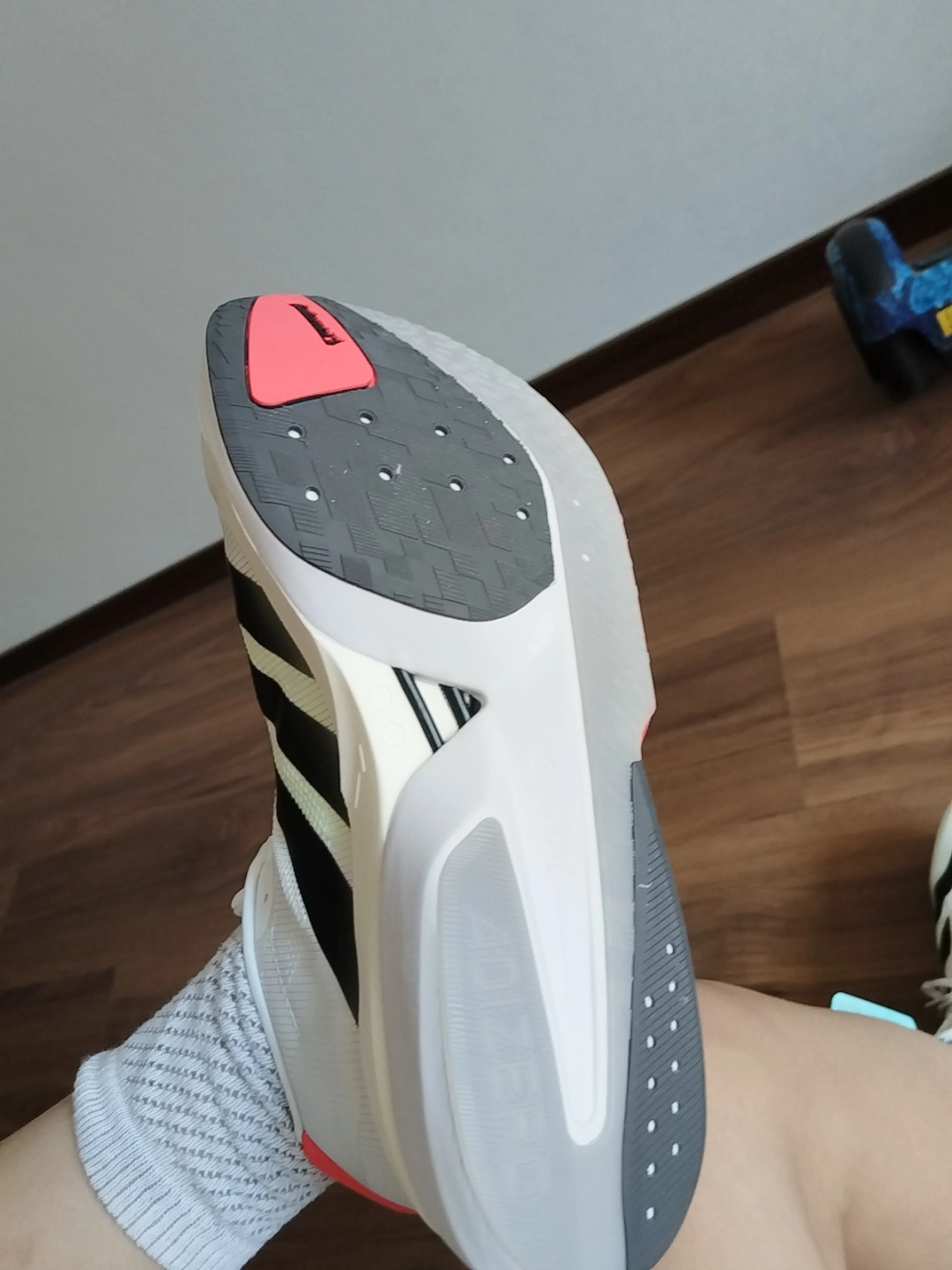 custom review-Adidas Adizero Boston 13 Амортизация Износостойкий Низкий Топ Повседневный Городской Коммутирование Беговые кроссовки Мужской Белый