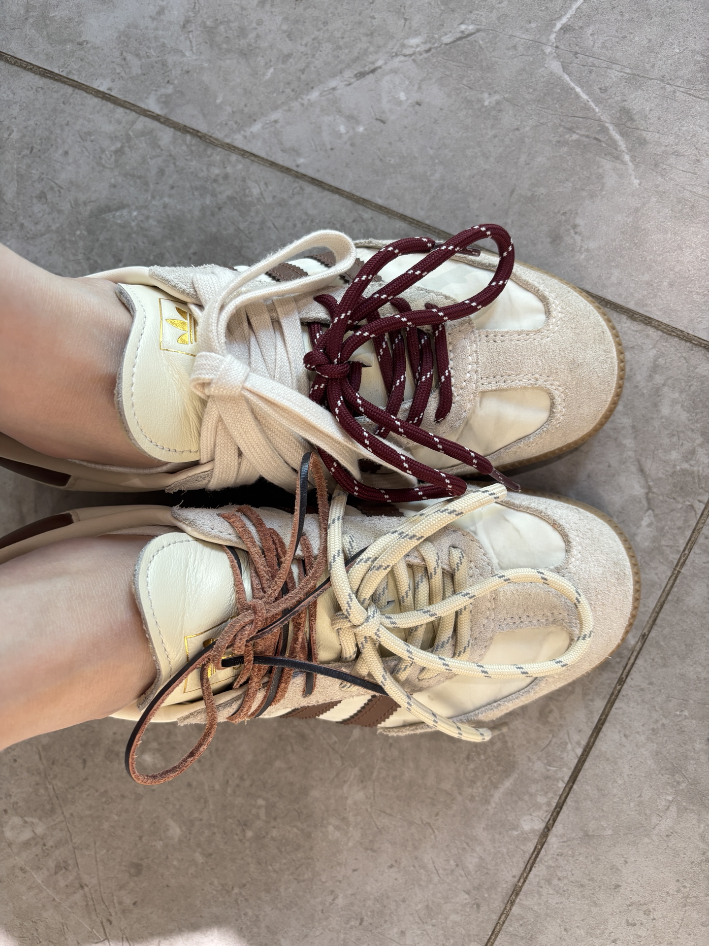 custom review-Adidas Originals SAMBA OG Low Топ Кроссовки для тренировок Унисекс Айвори Умбра