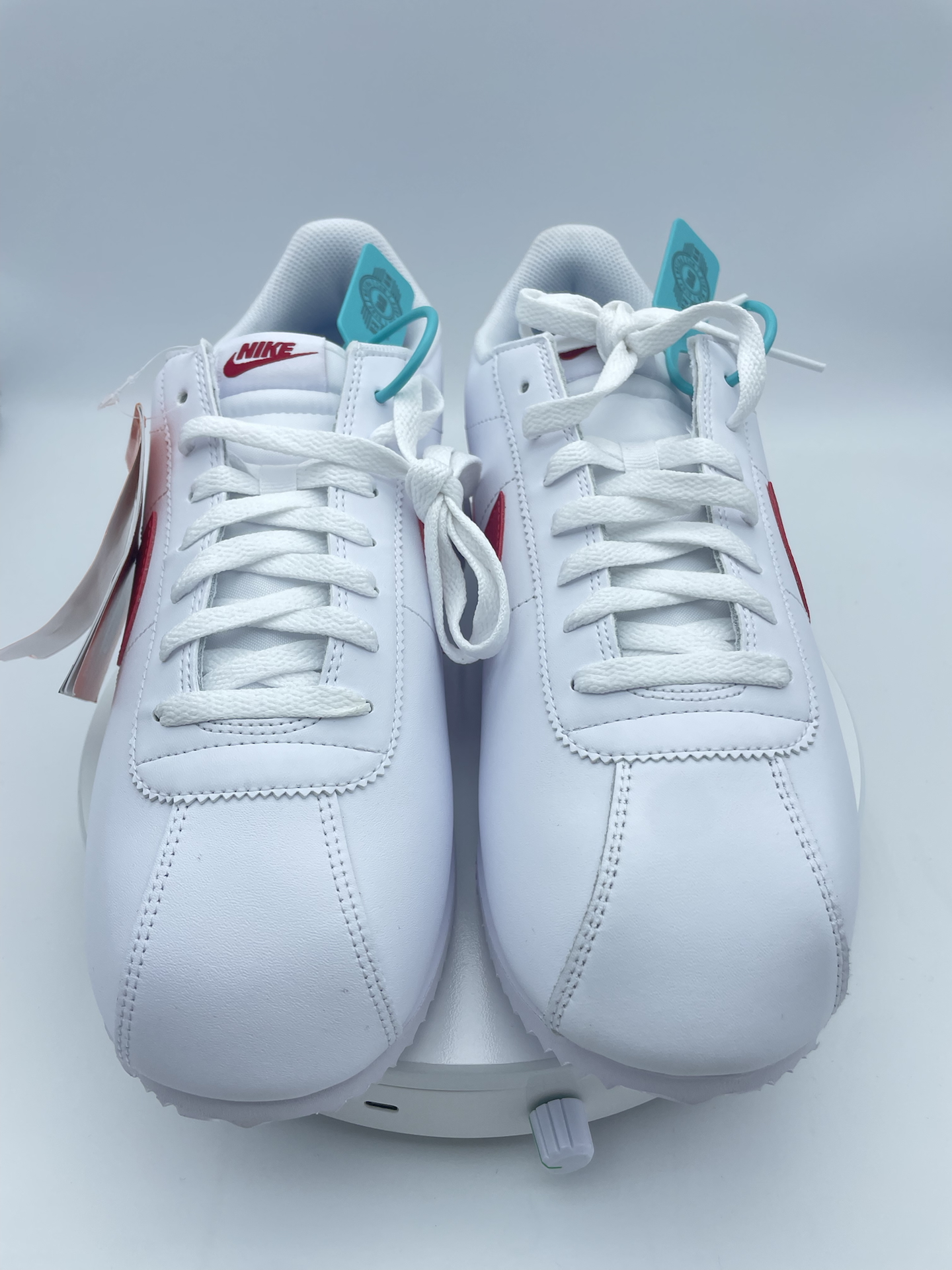 custom review-Nike Cortez Устойчивые к истиранию Низкие Беговые кроссовки Мужские Белые