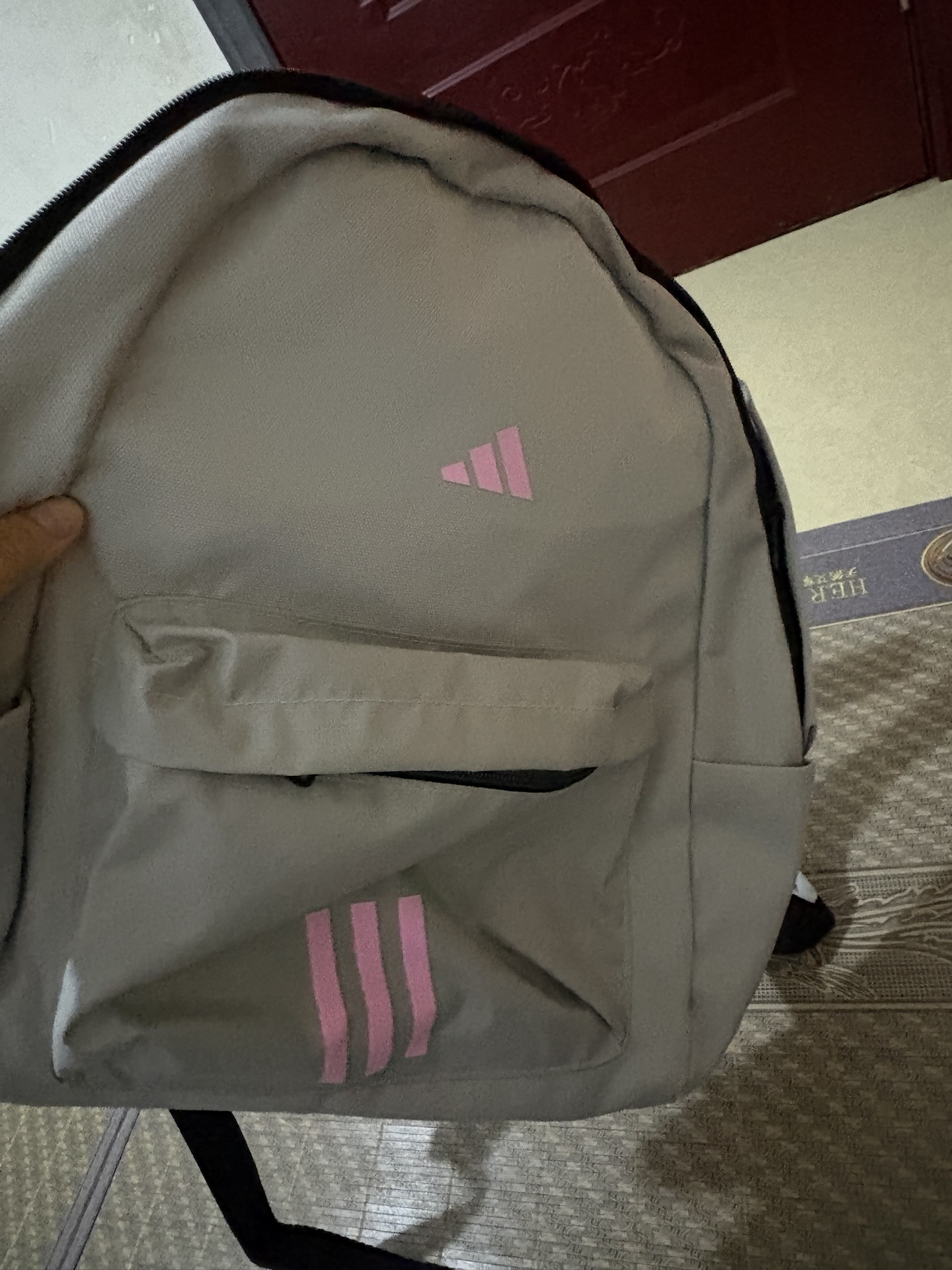 custom review-Adidas Переработанный полиэстер Рюкзак Большой Унисекс Light Серый