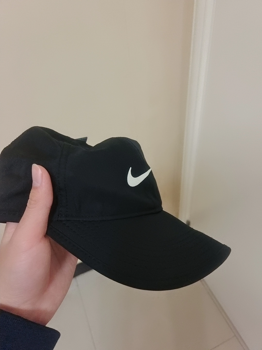 custom review-Nike Полиэстер Кепки Унисекс Черные