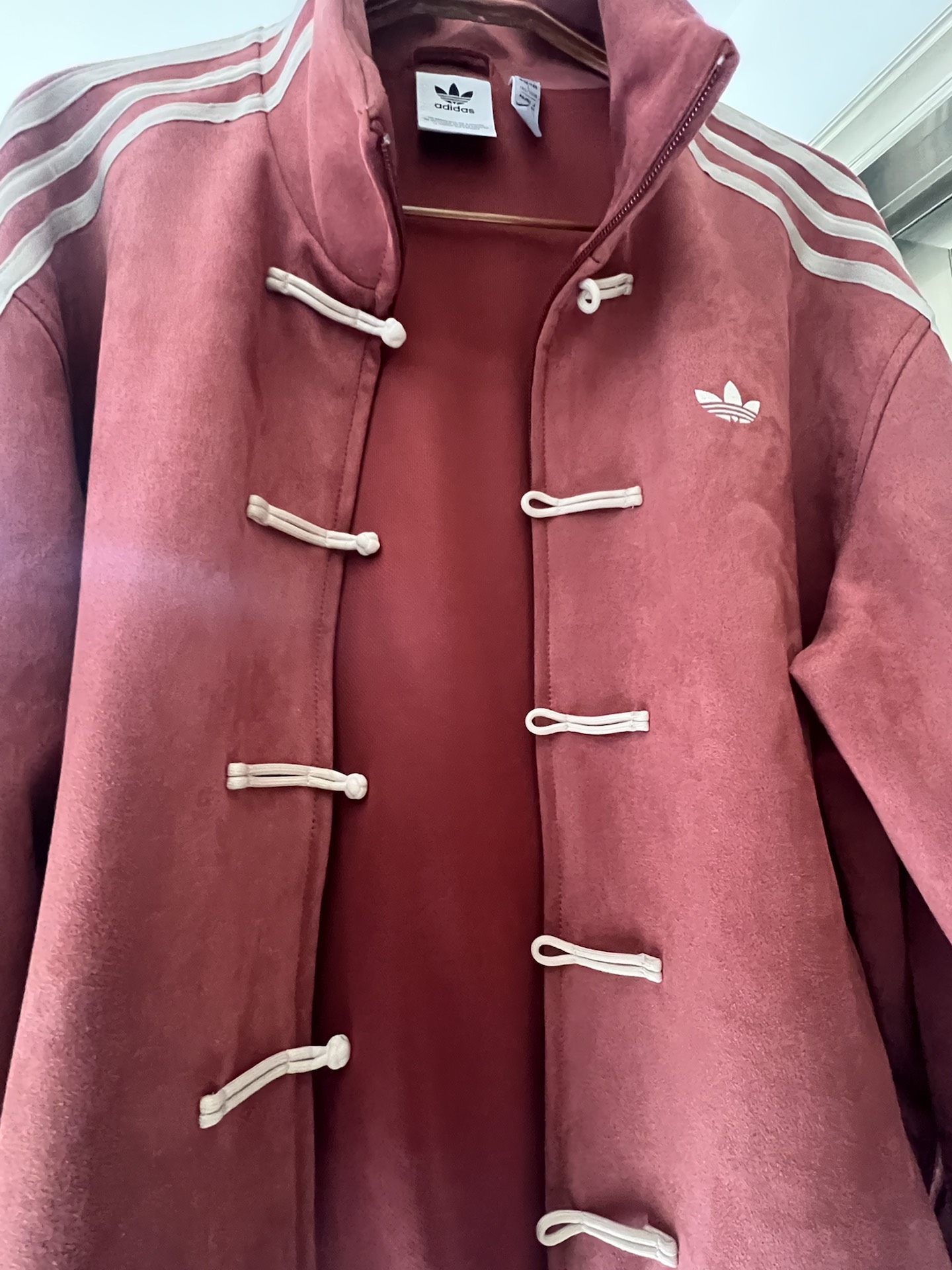 custom review-Adidas Originals CTT Куртки и Пальто Унисекс Мягкий Красный