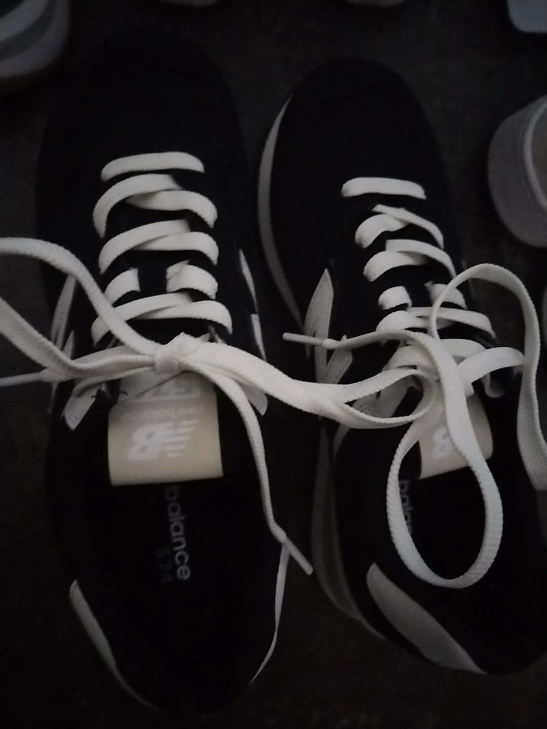 custom review-New Balance NB 574 Low Топ Casual Унисекс Черный