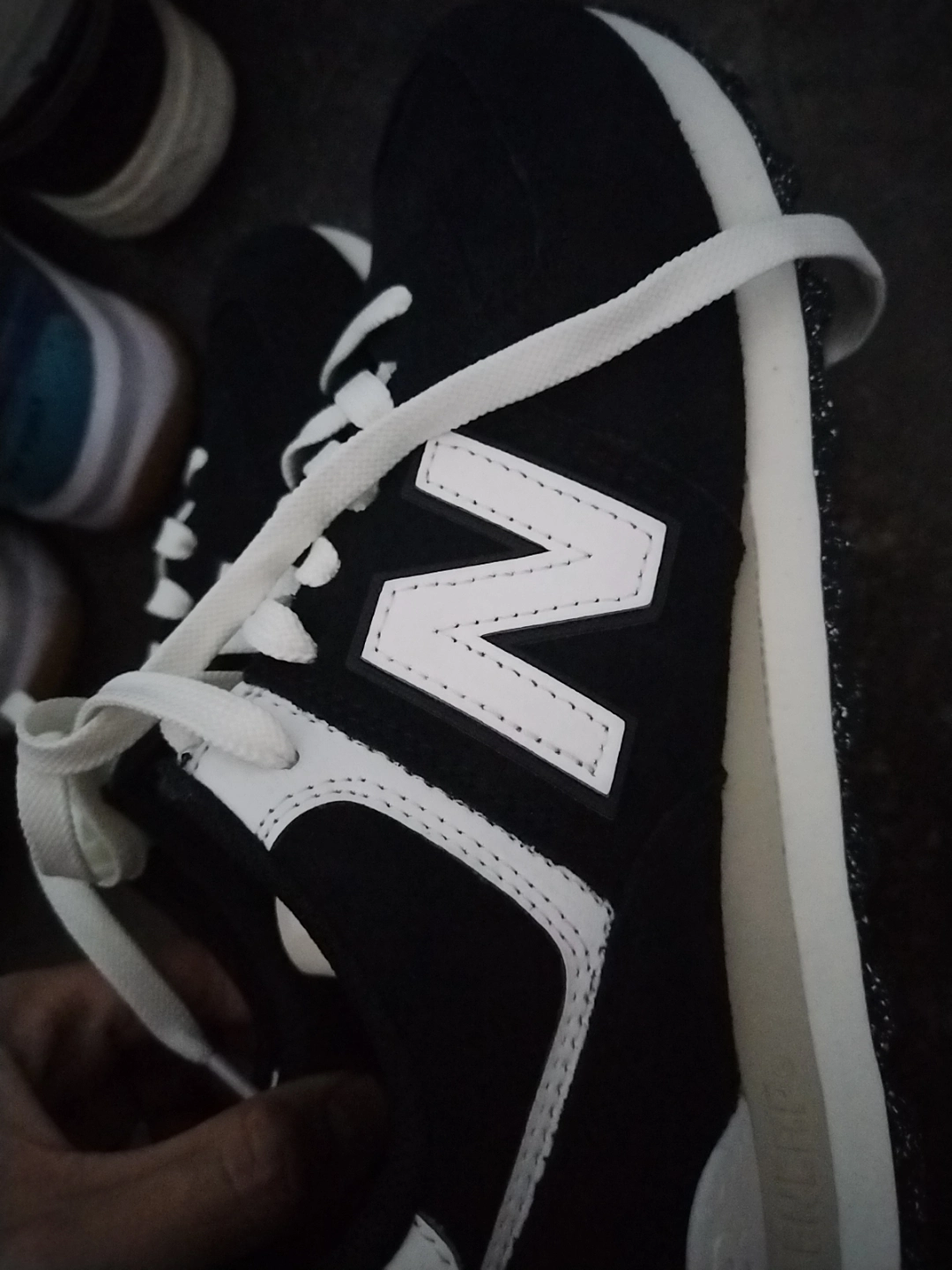 custom review-New Balance NB 574 Low Топ Casual Унисекс Черный