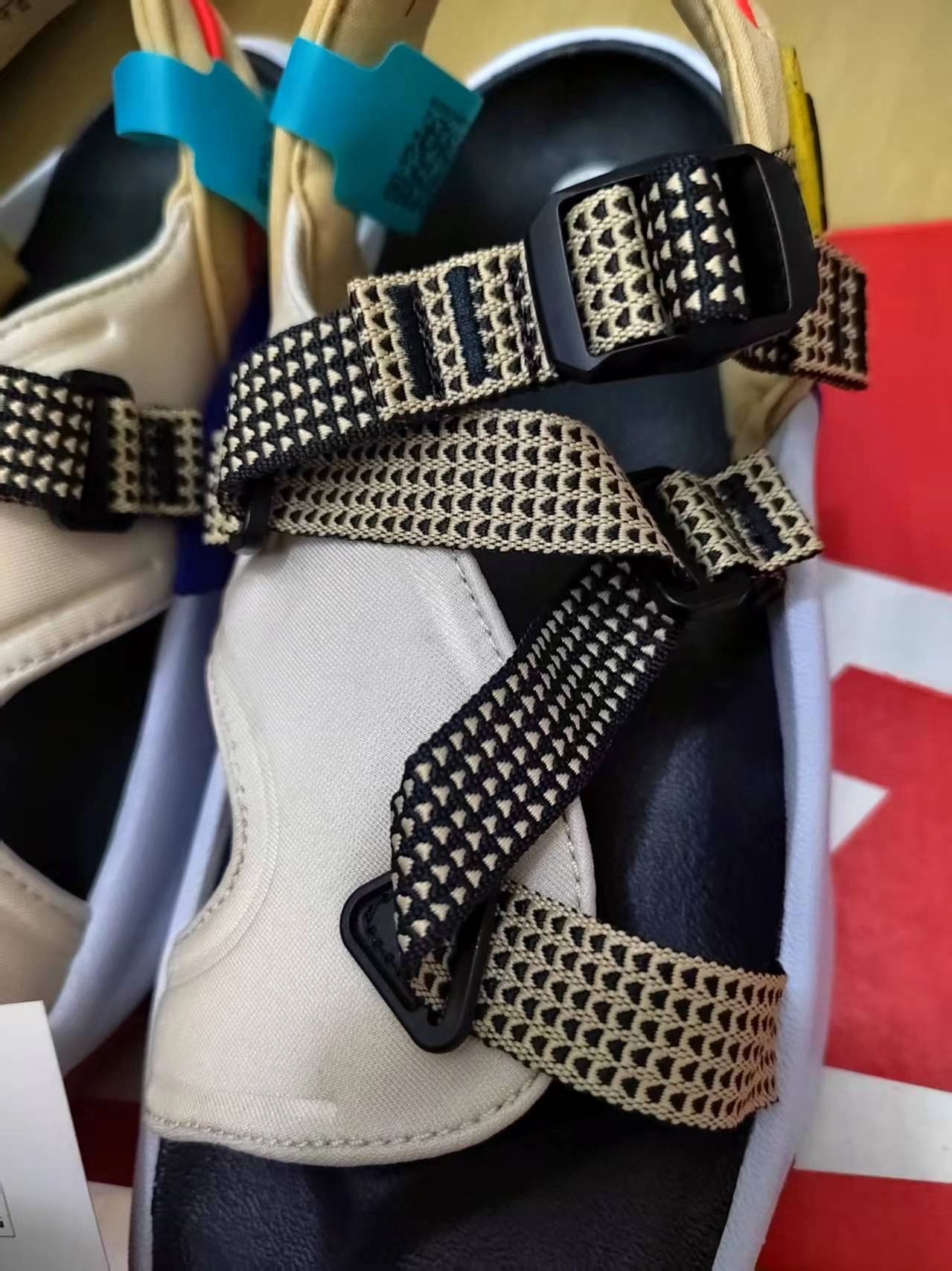 custom review-Nike Oneonta Сандалии Пляжные сандалии Женские Коричнево-синие