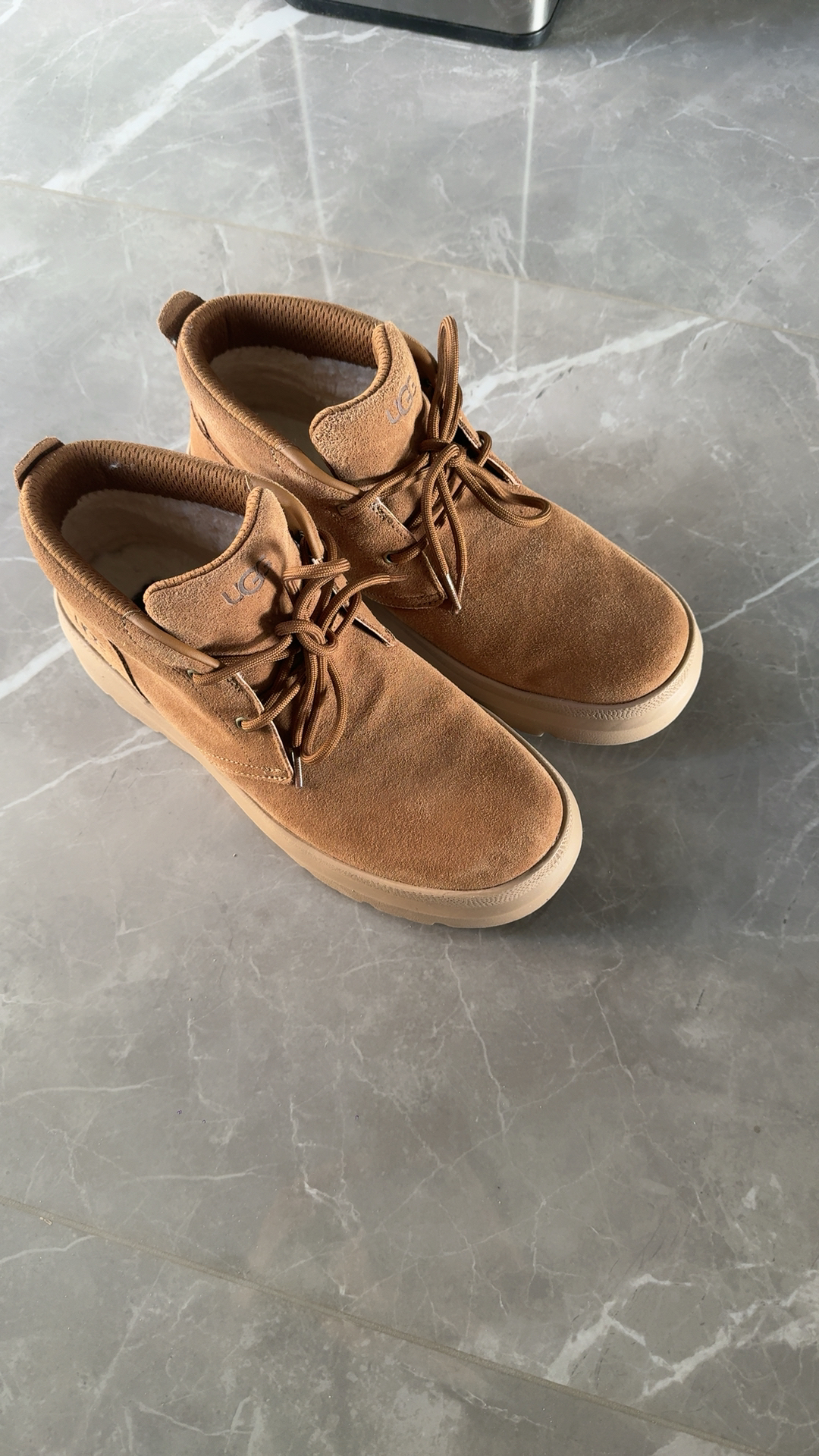 custom review-UGG Корова Спилок Ботильоны Мужские Каштановые