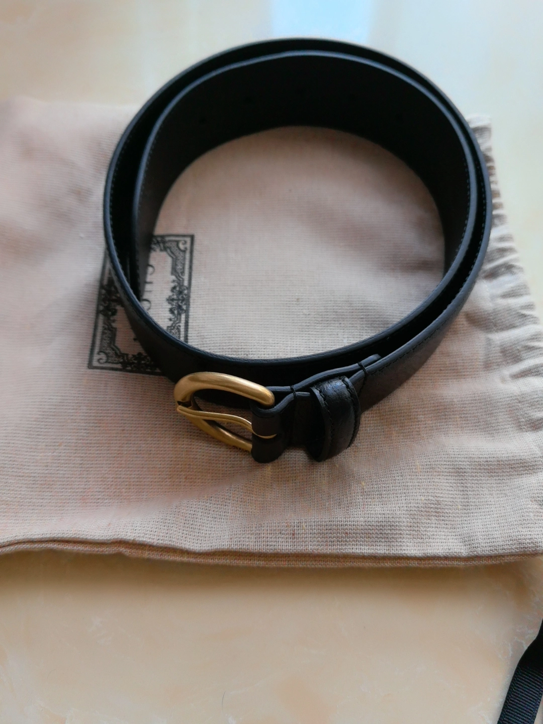 custom review-GUCCI Личи кожа ремень женский черный ширина 3,8 см